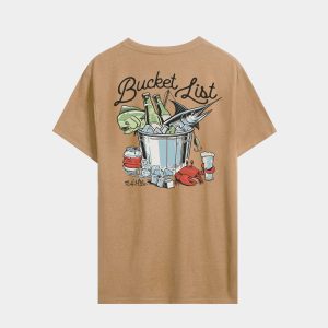 Men's Bucket List Salt Wash Tee