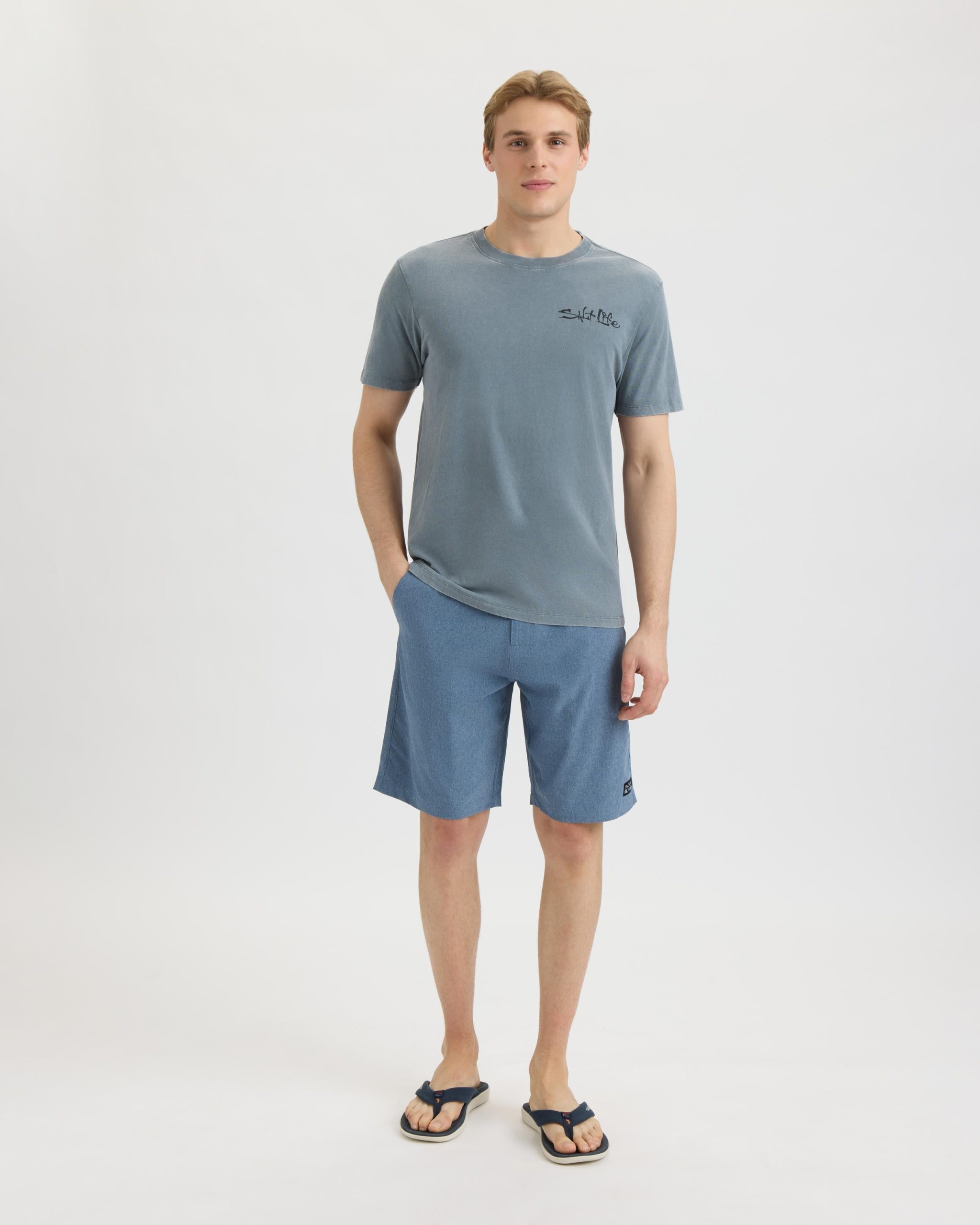Men's Bucket List Salt Wash Tee - Image 6