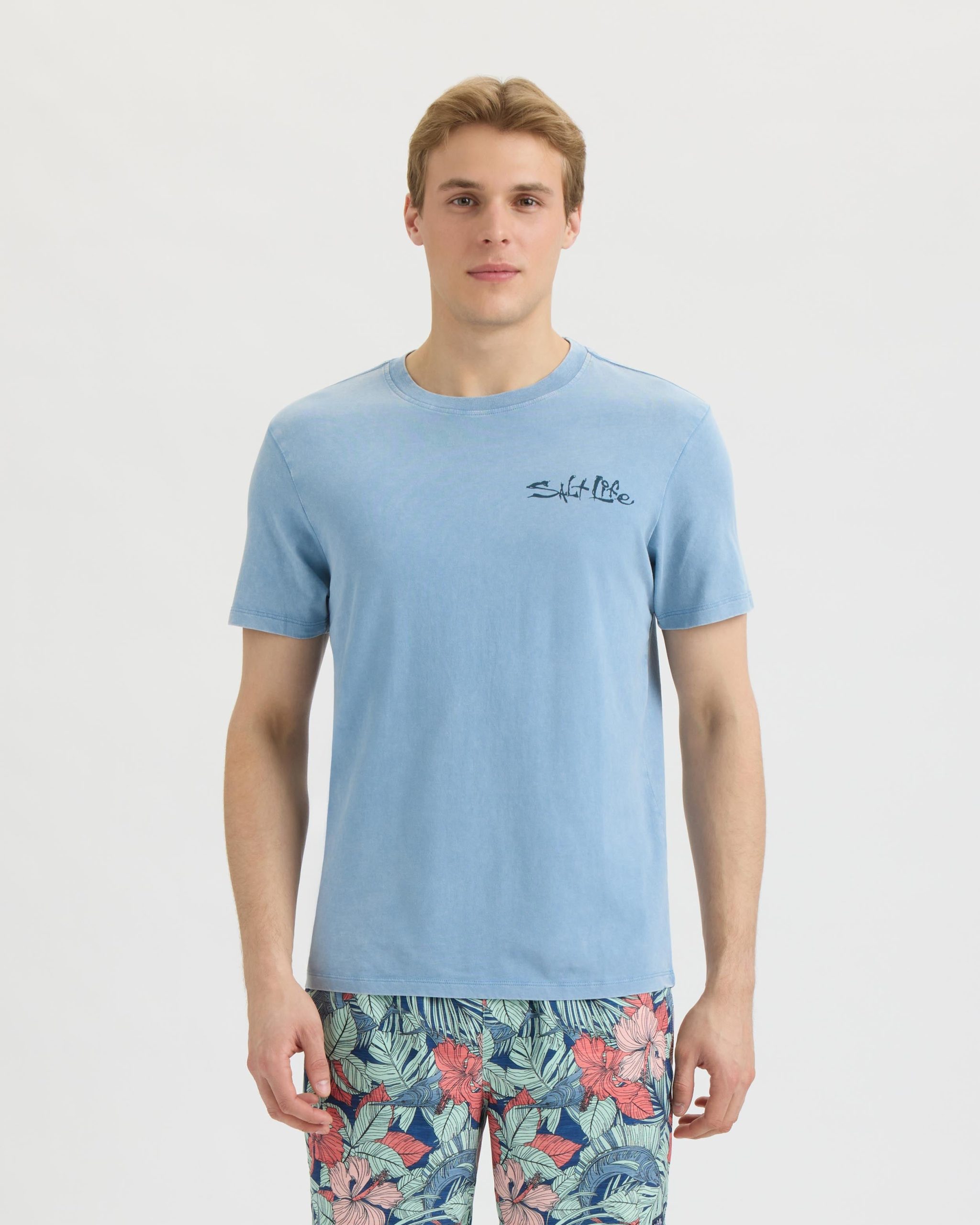 Men's Pin Up Salt Wash Tee - Image 2