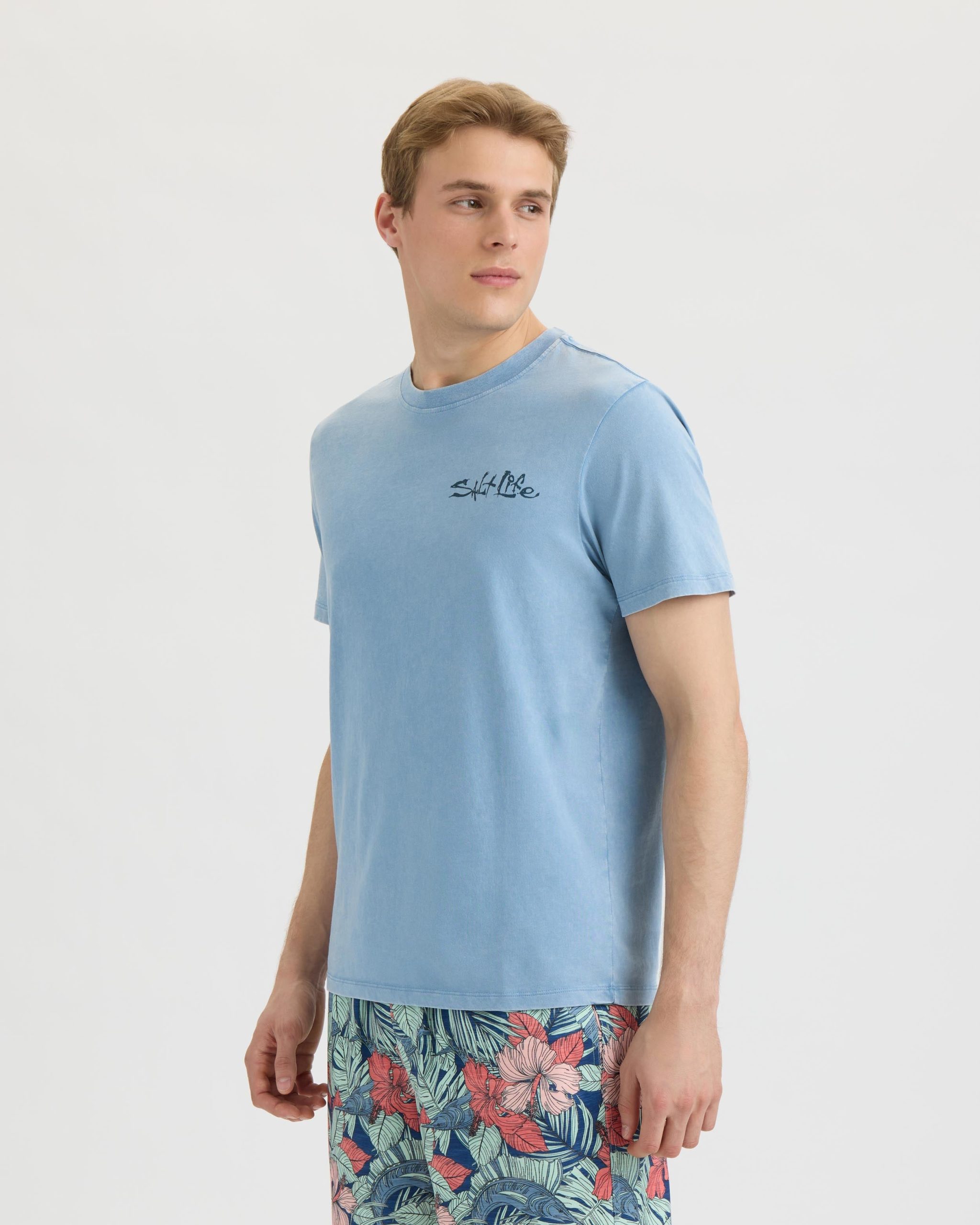 Men's Pin Up Salt Wash Tee - Image 3
