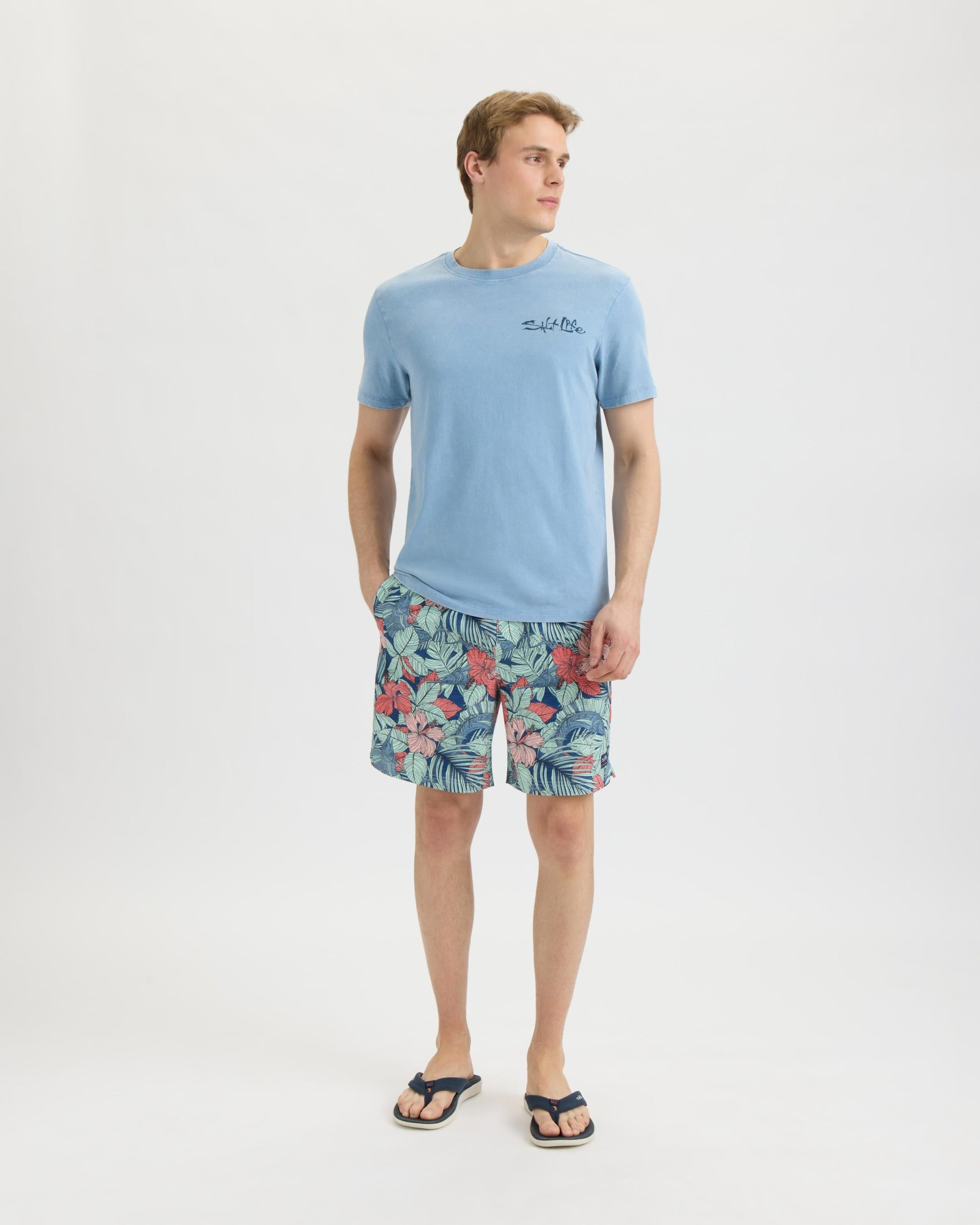 Men's Pin Up Salt Wash Tee - Image 6