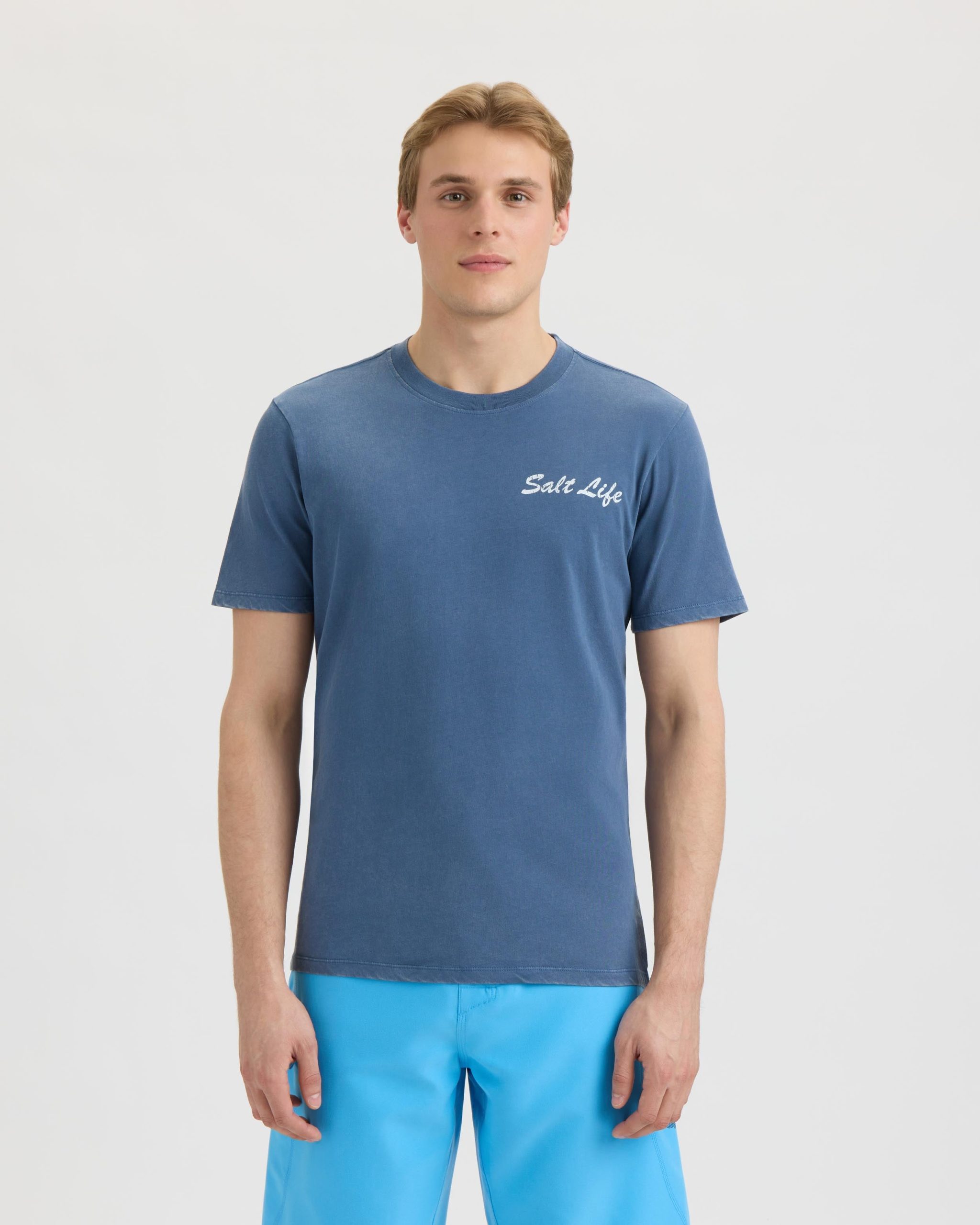 Men's Totem Salt Wash Tee - Image 2