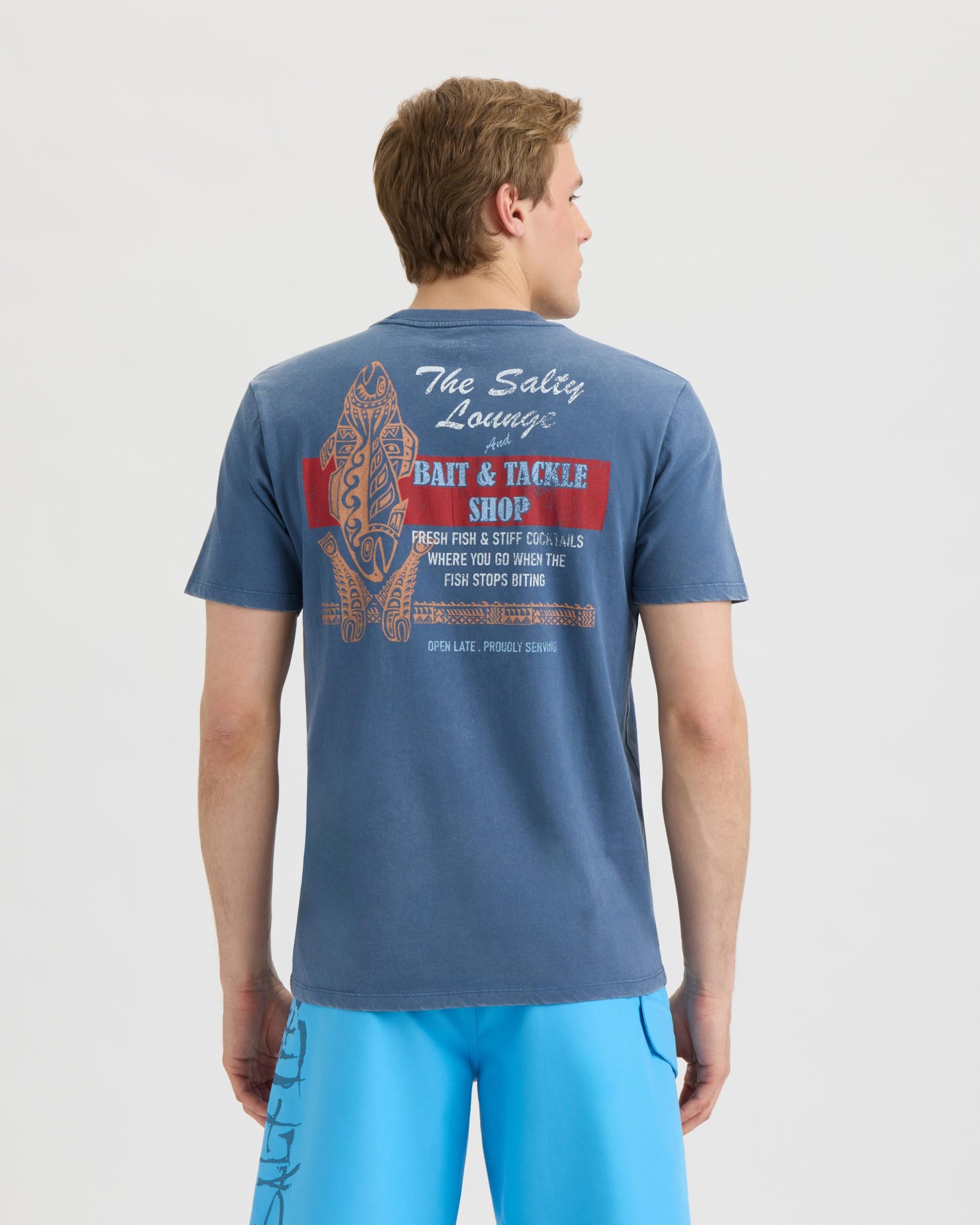 Men's Totem Salt Wash Tee - Image 4