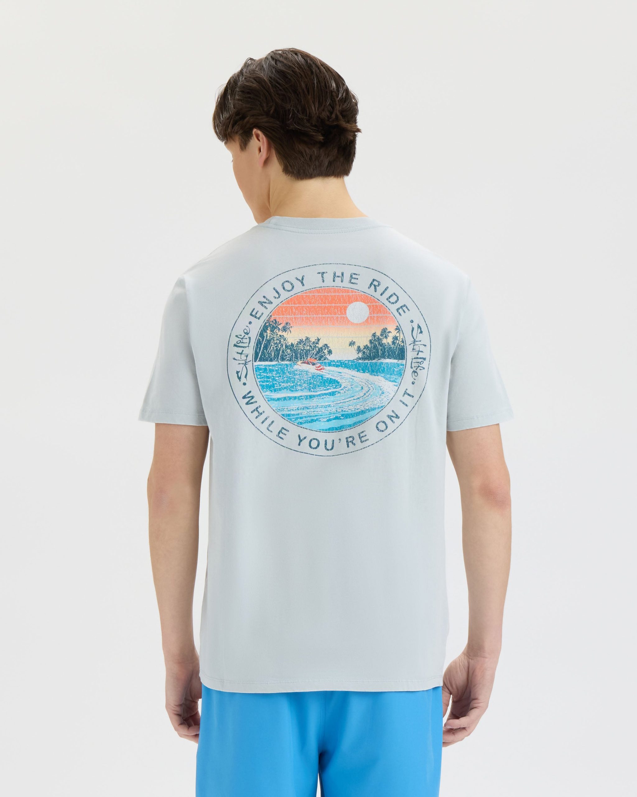 Men's Enjoy the Ride 2.0 Salt Wash Tee - Image 5