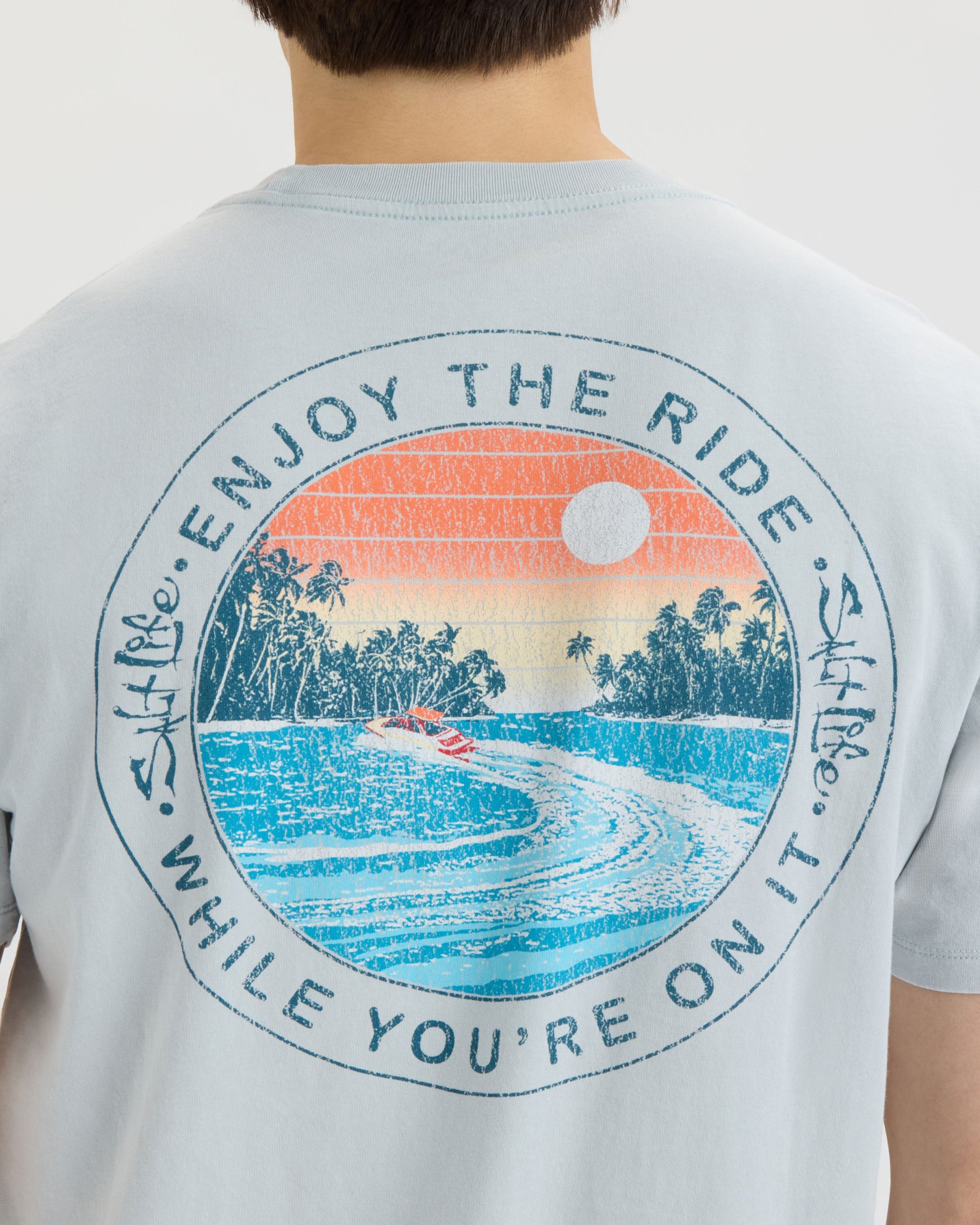 Men's Enjoy the Ride 2.0 Salt Wash Tee - Image 6