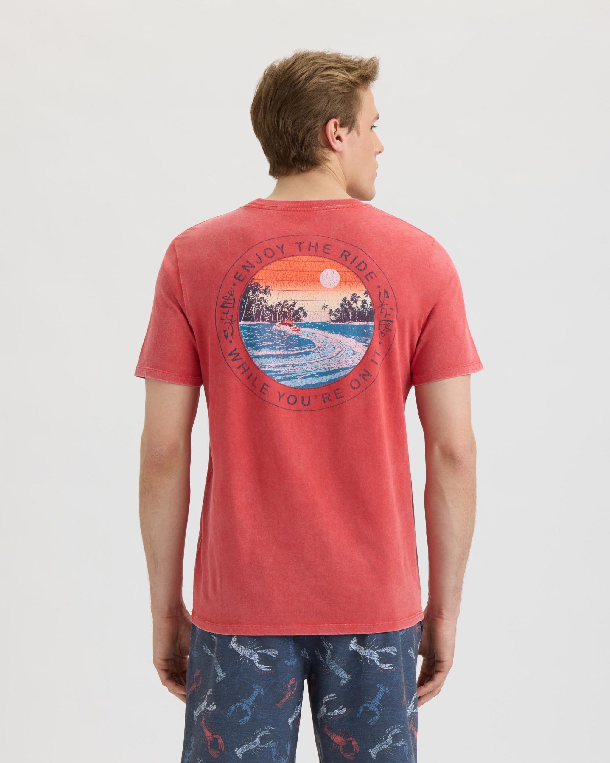 Men's Enjoy the Ride 2.0 Salt Wash Tee - Image 3