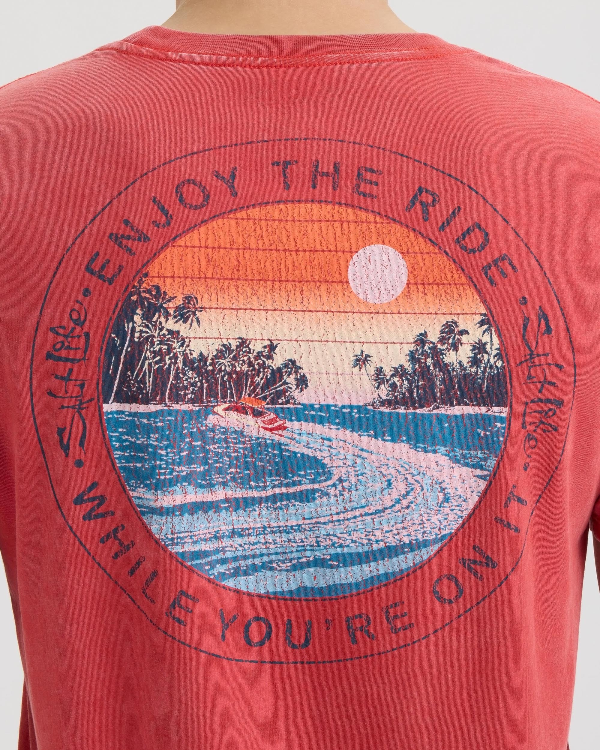 Men's Enjoy the Ride 2.0 Salt Wash Tee - Image 5
