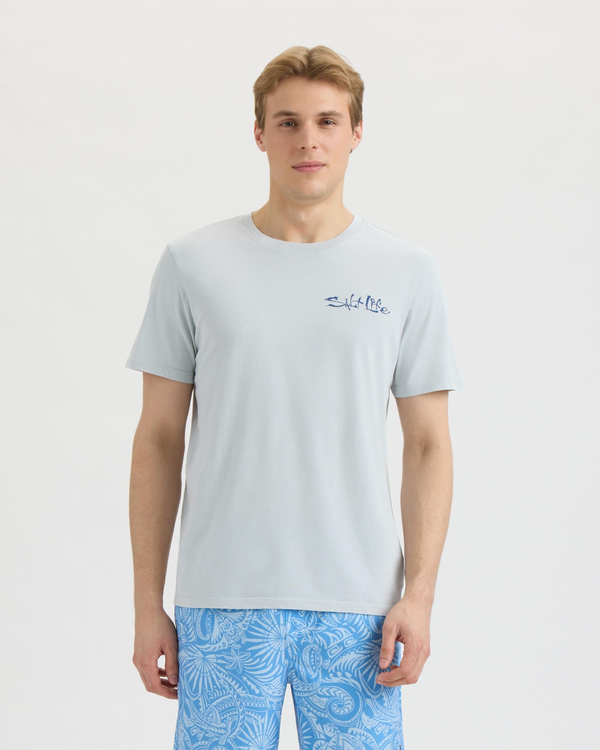 Men's Sharks Americana Salt Wash Tee - Image 2