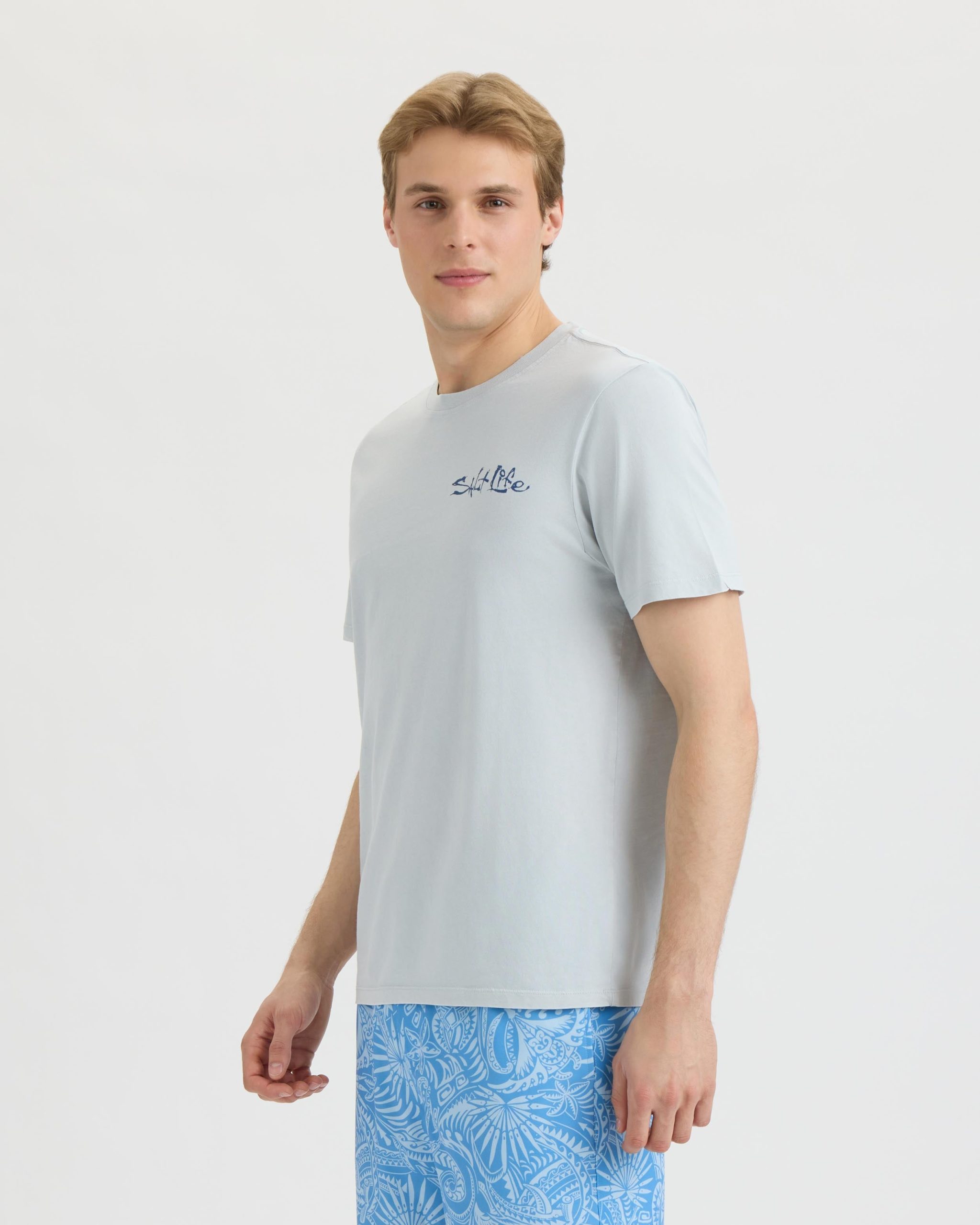 Men's Sharks Americana Salt Wash Tee - Image 3
