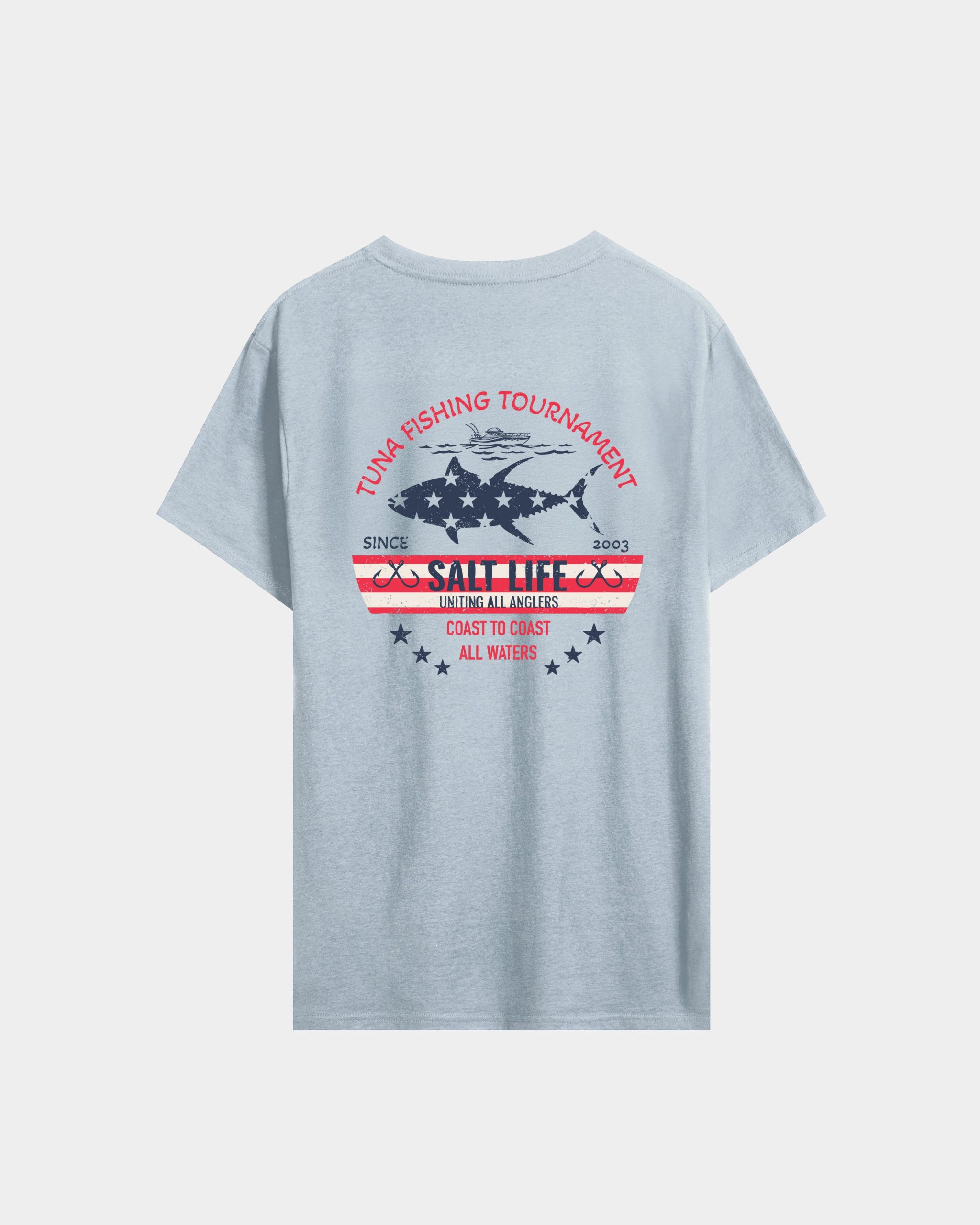Men's Angler's Glory Salt Wash Tee