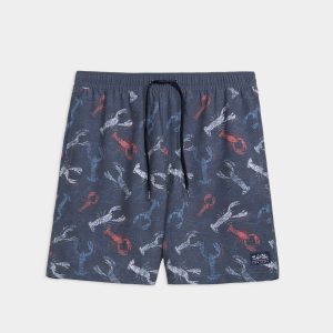 Men's Harbor Claws Printed Volley Boardshorts