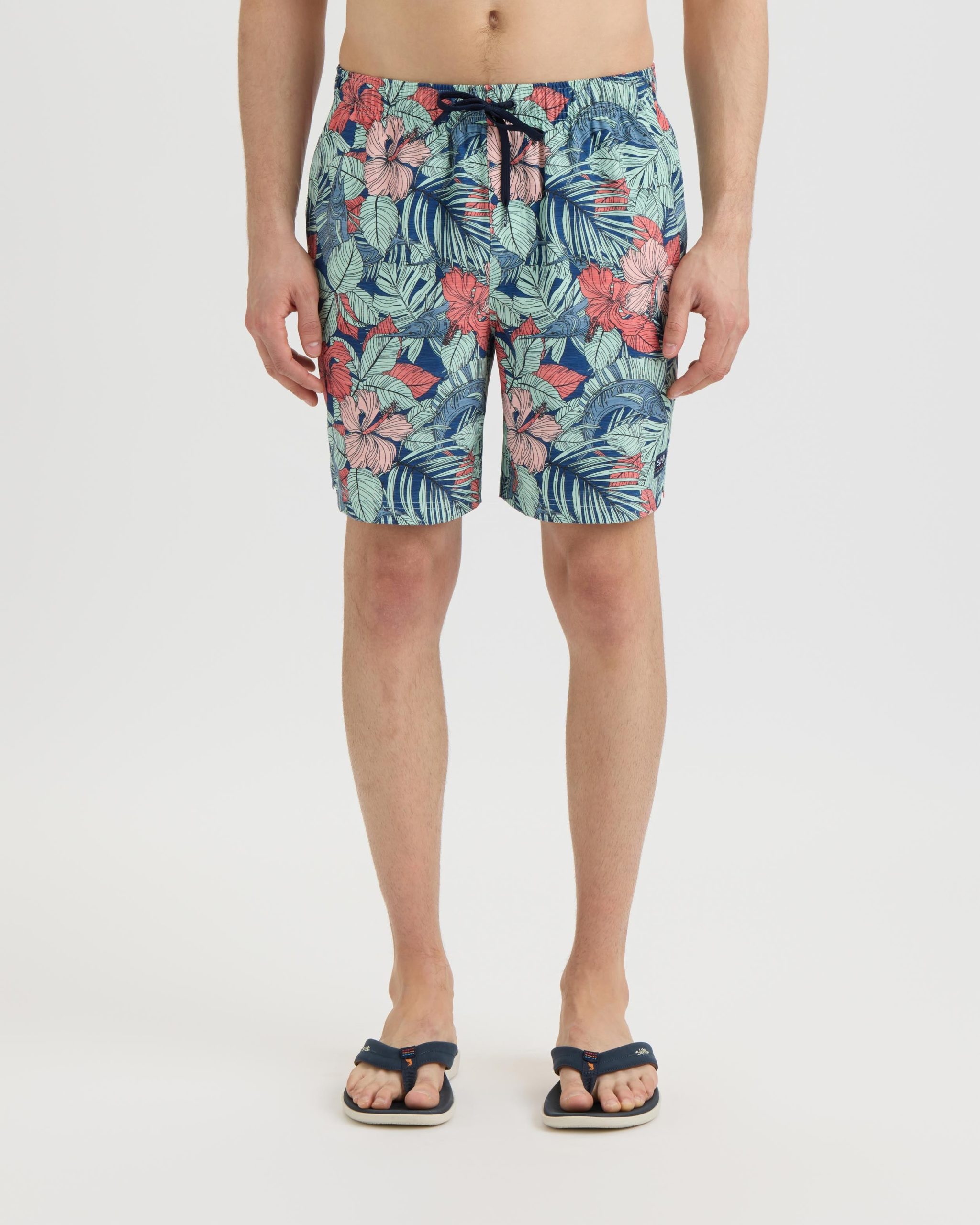 Men's Sailfish Blossom Printed Volley Boardshorts - Image 2