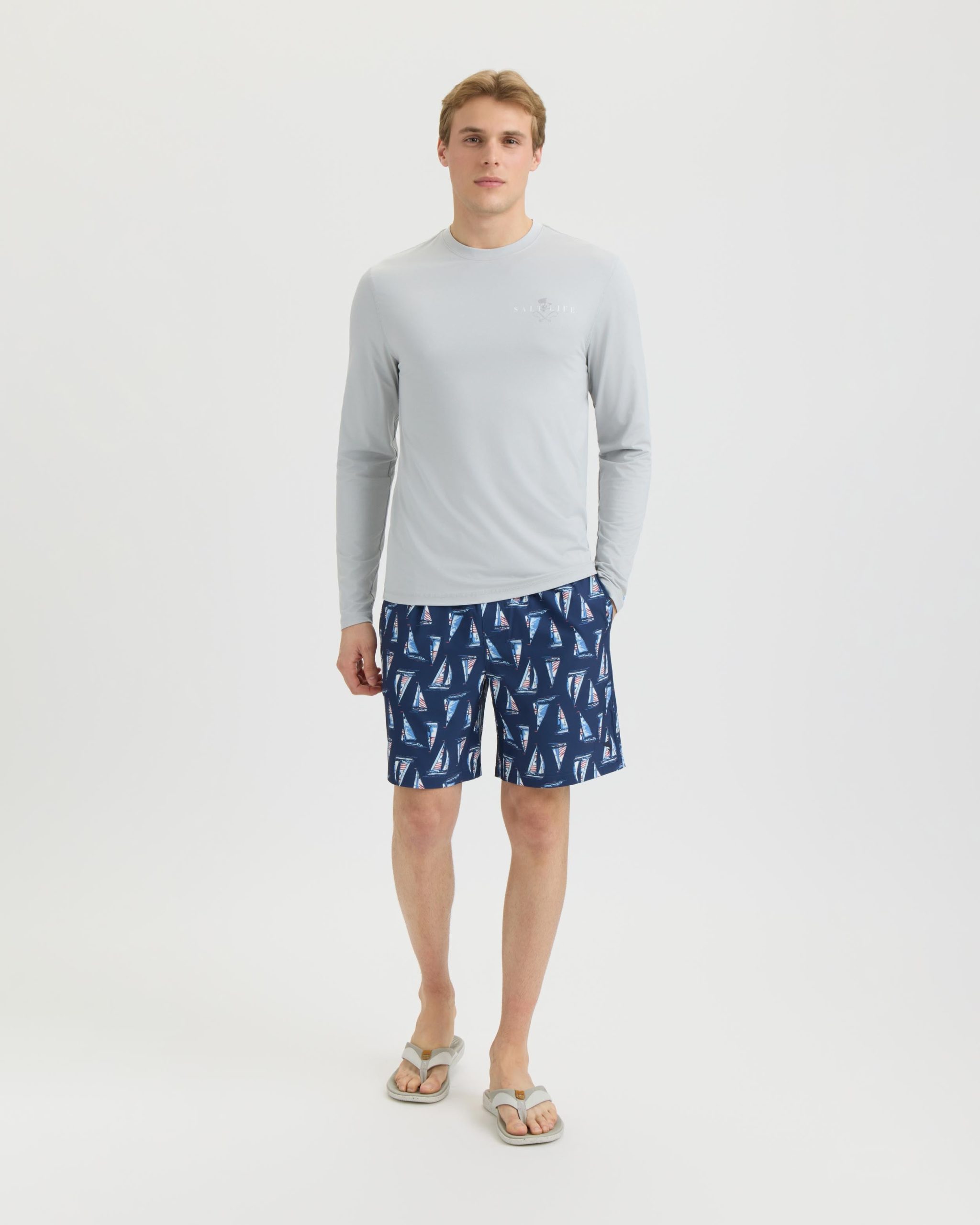 Men's Sandbar Sunday Allover Printed Shorts - Image 6