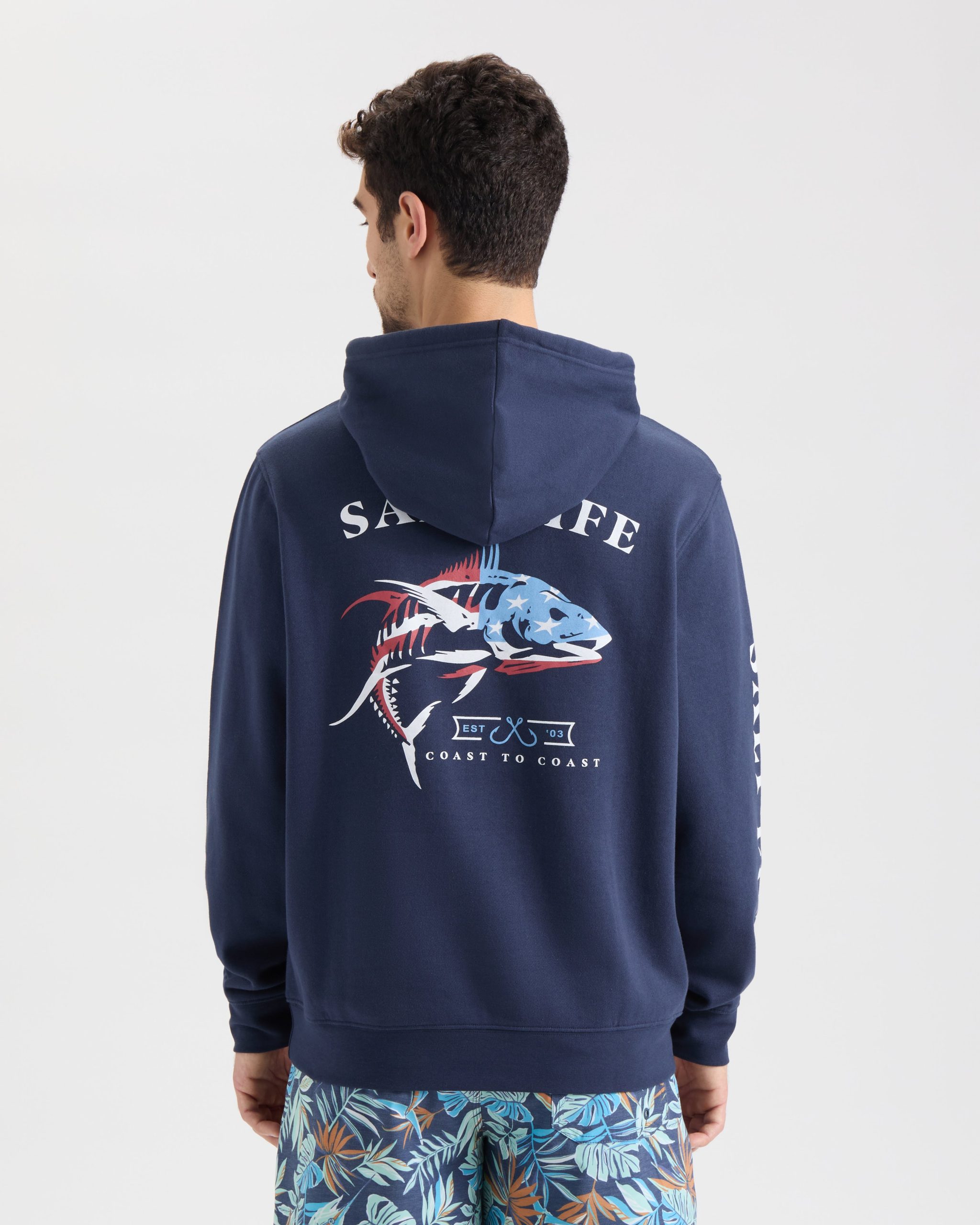 Men's United We Fish Hoodie - Image 4