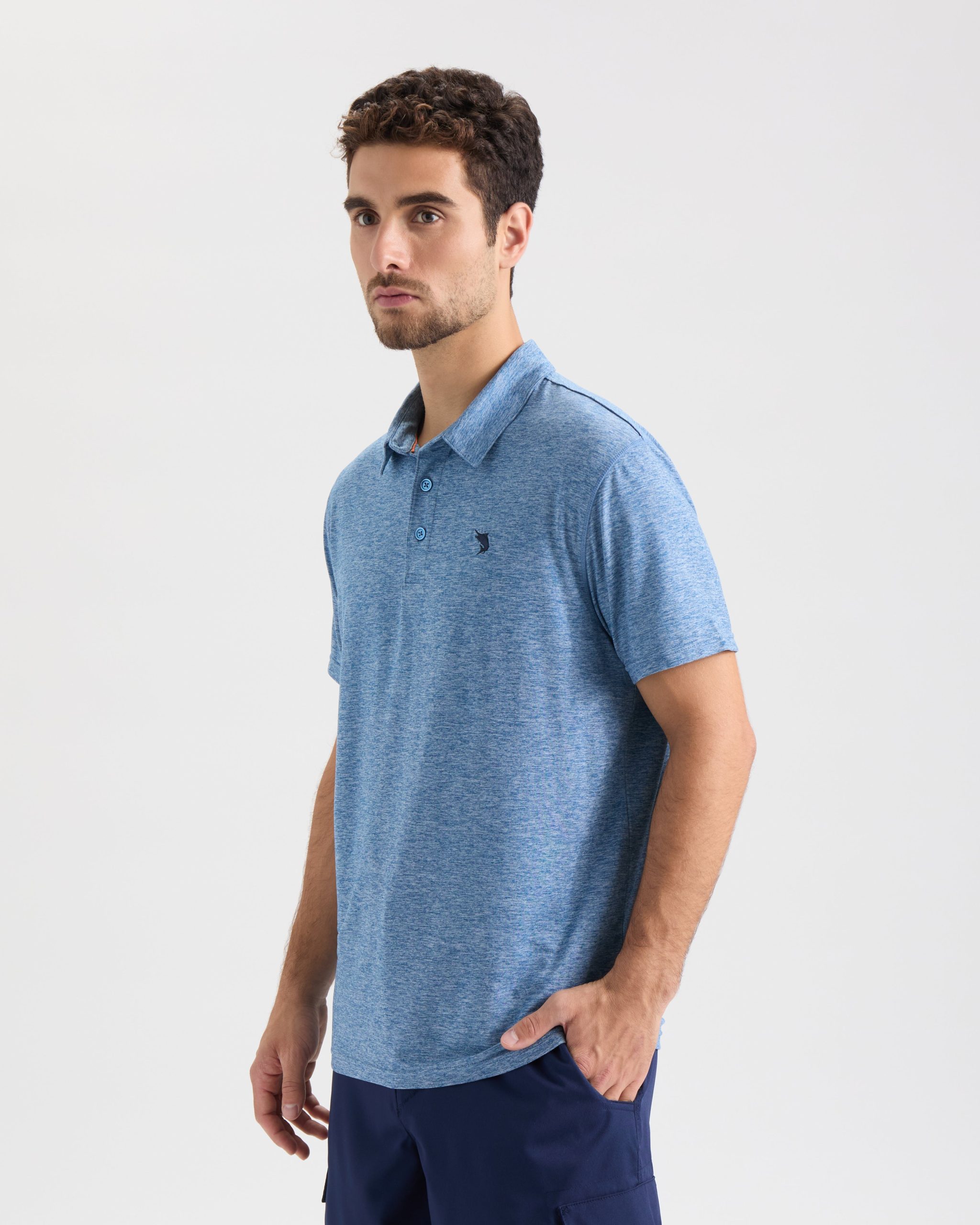 Men's Outrigger Short Sleeve Polo - Image 3