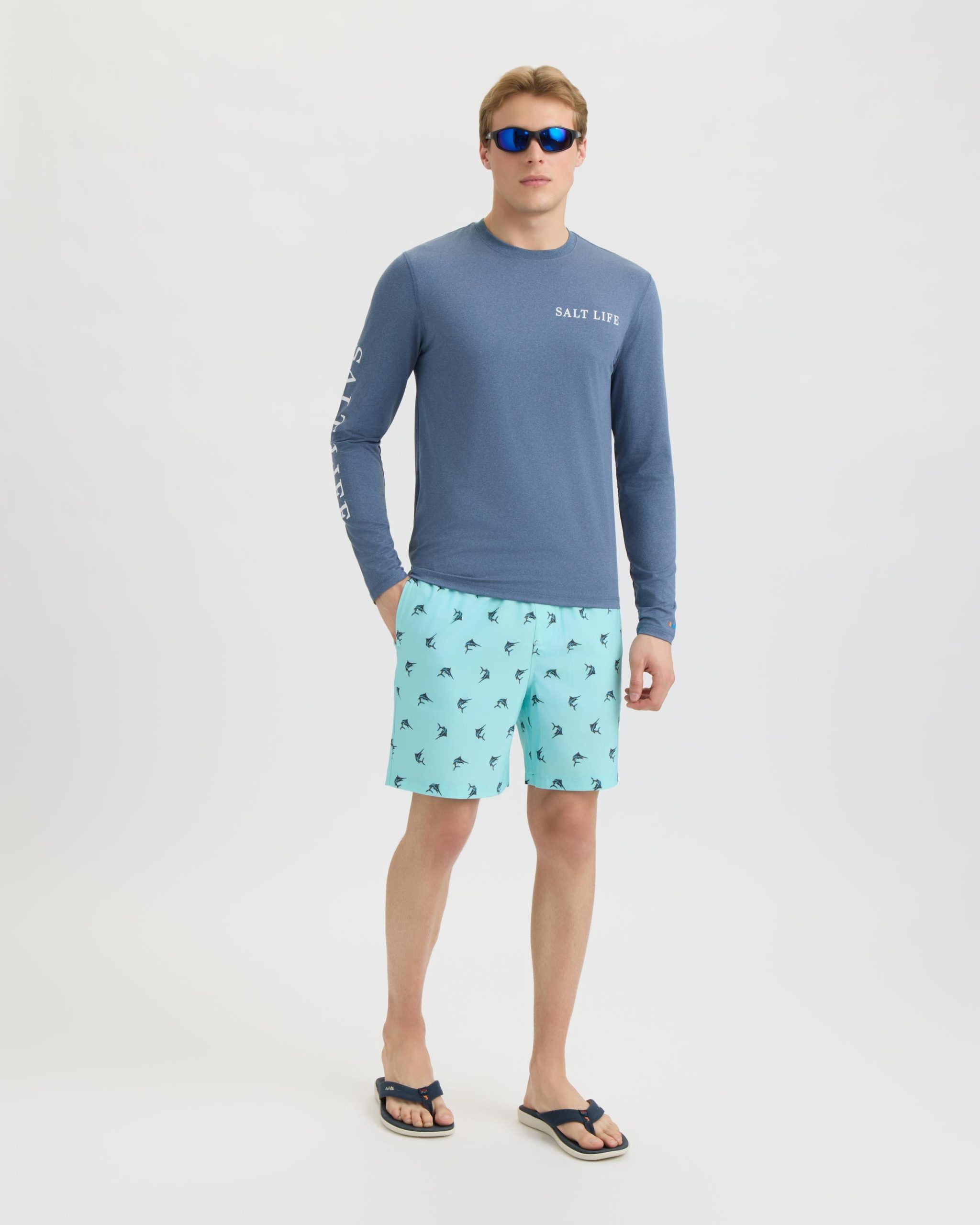 Men's Lush Canopy Performance Long Sleeve Tee - Image 7