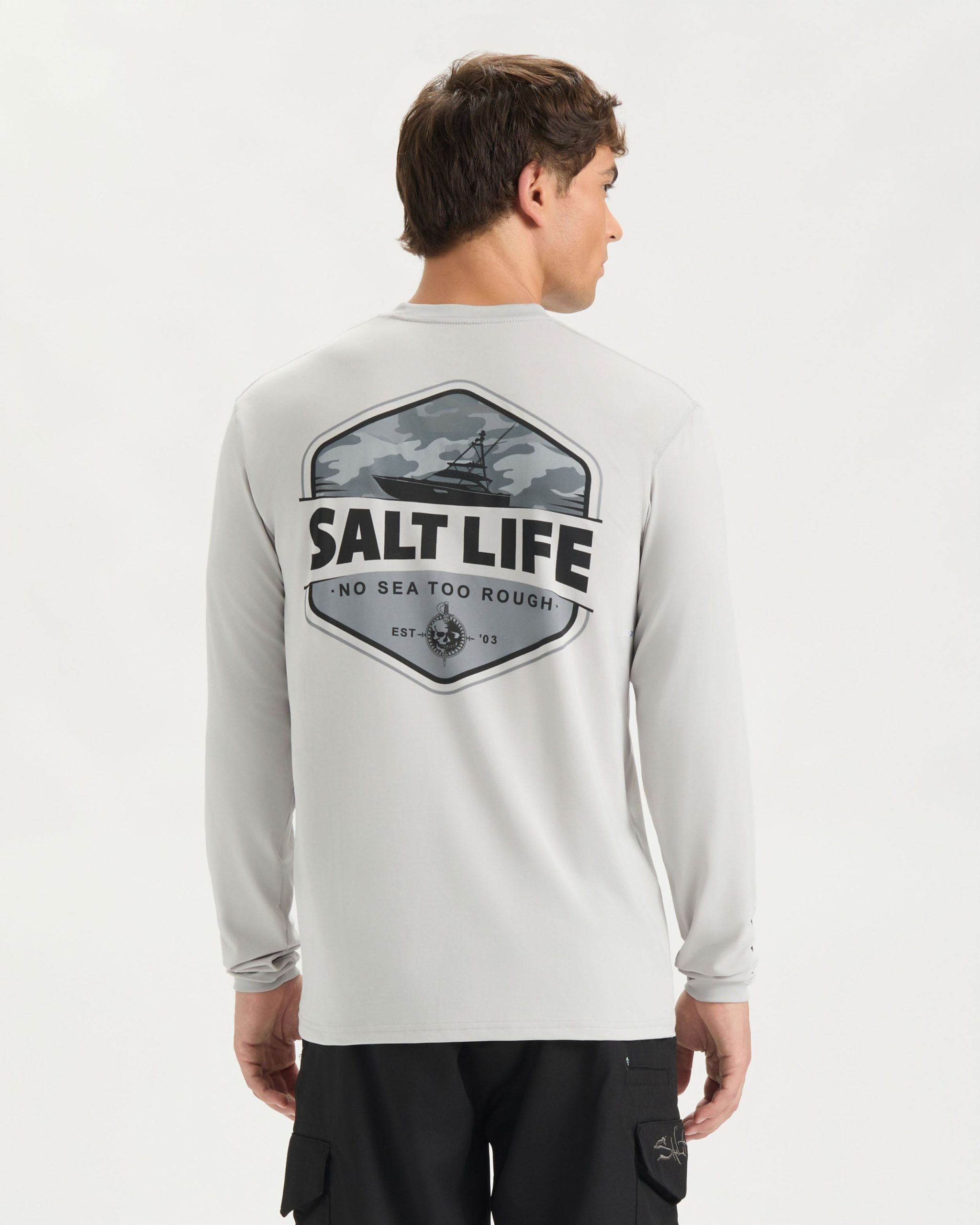 Men's Heavy Seas SLX Performance Long Sleeve Shirt - Image 4