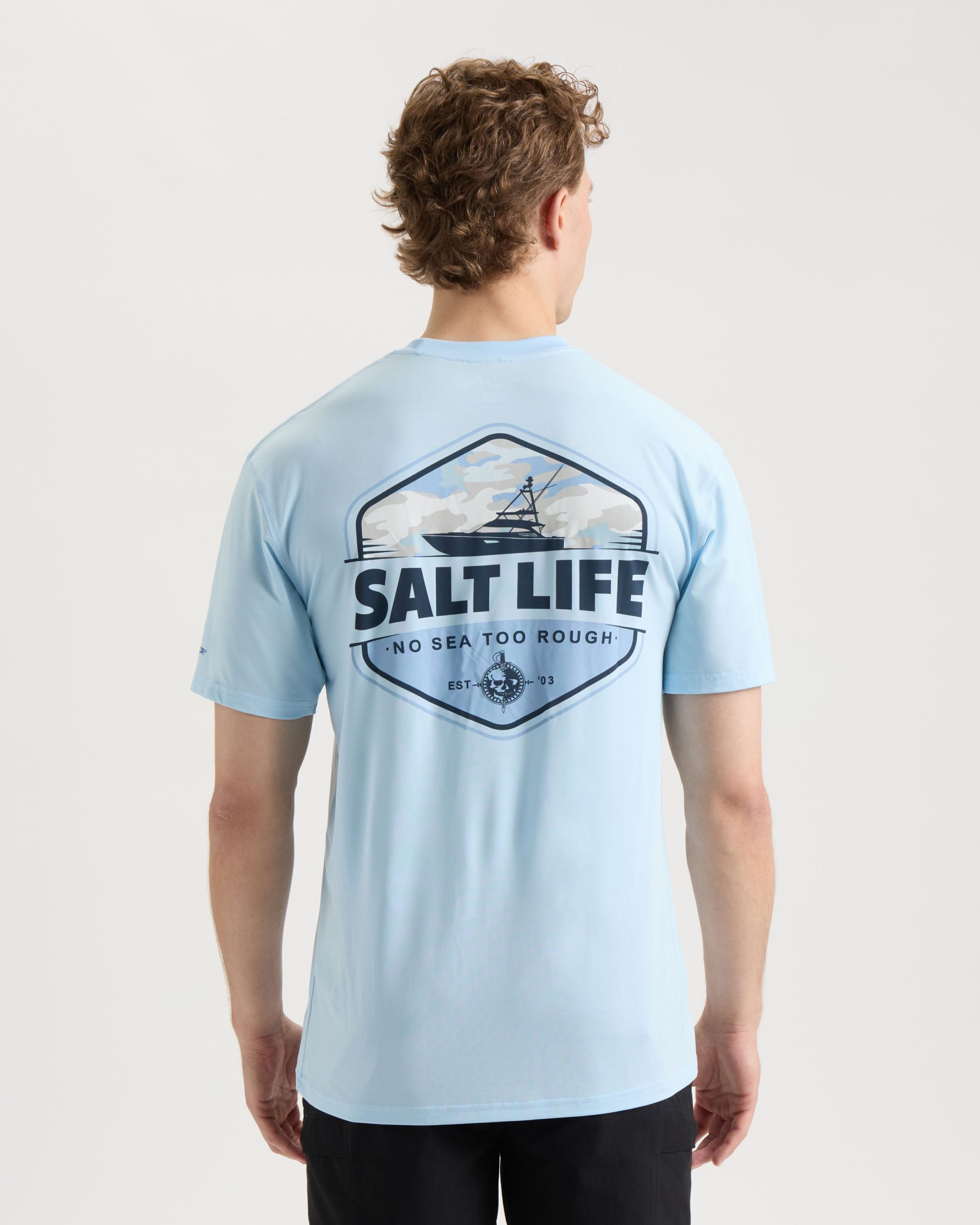 Men's Heavy Seas SLX Performance Short Sleeve Shirt - Image 3