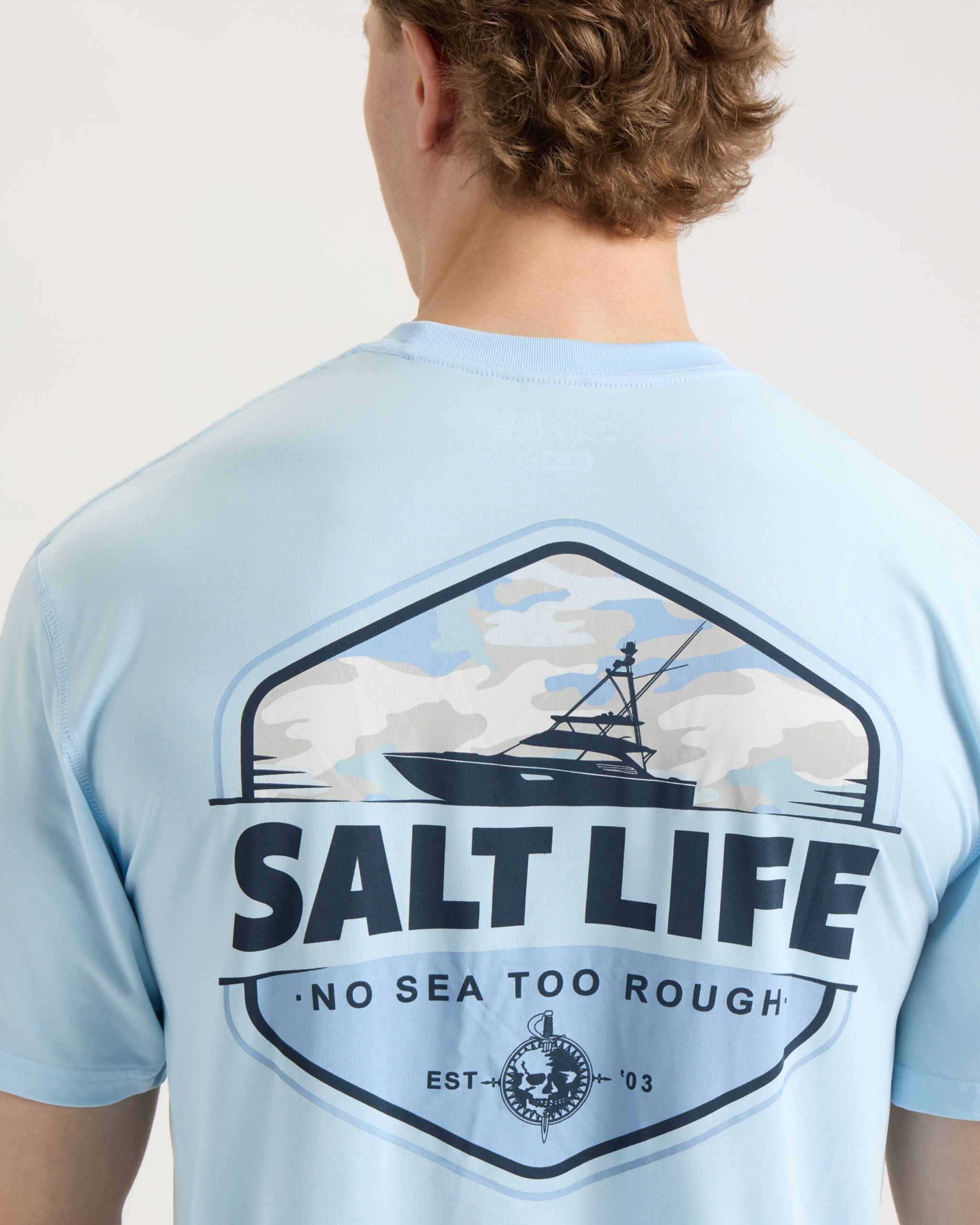 Men's Heavy Seas SLX Performance Short Sleeve Shirt - Image 5