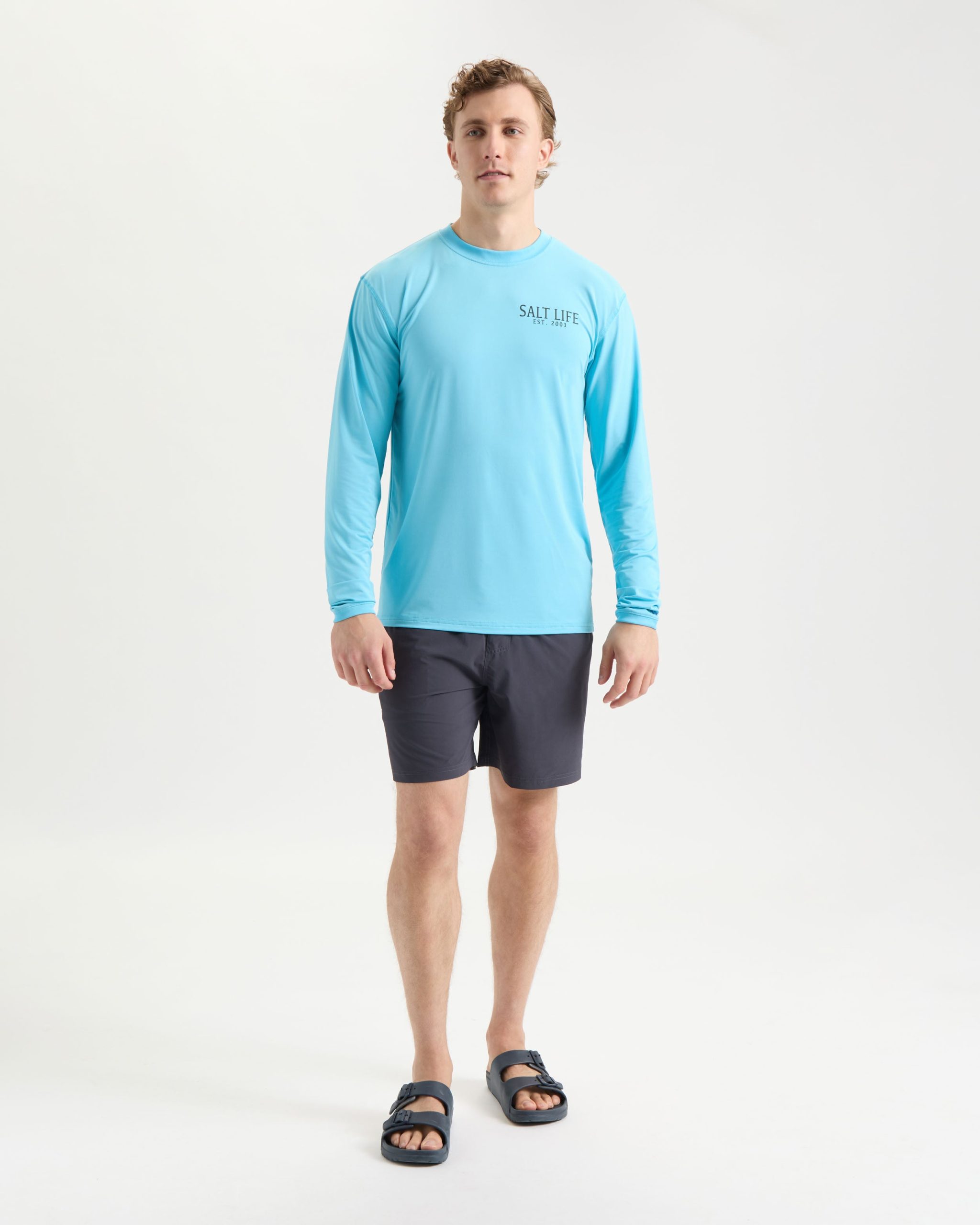 Men's American Quiver Long Sleeve SLX Performance Shirt - Image 5
