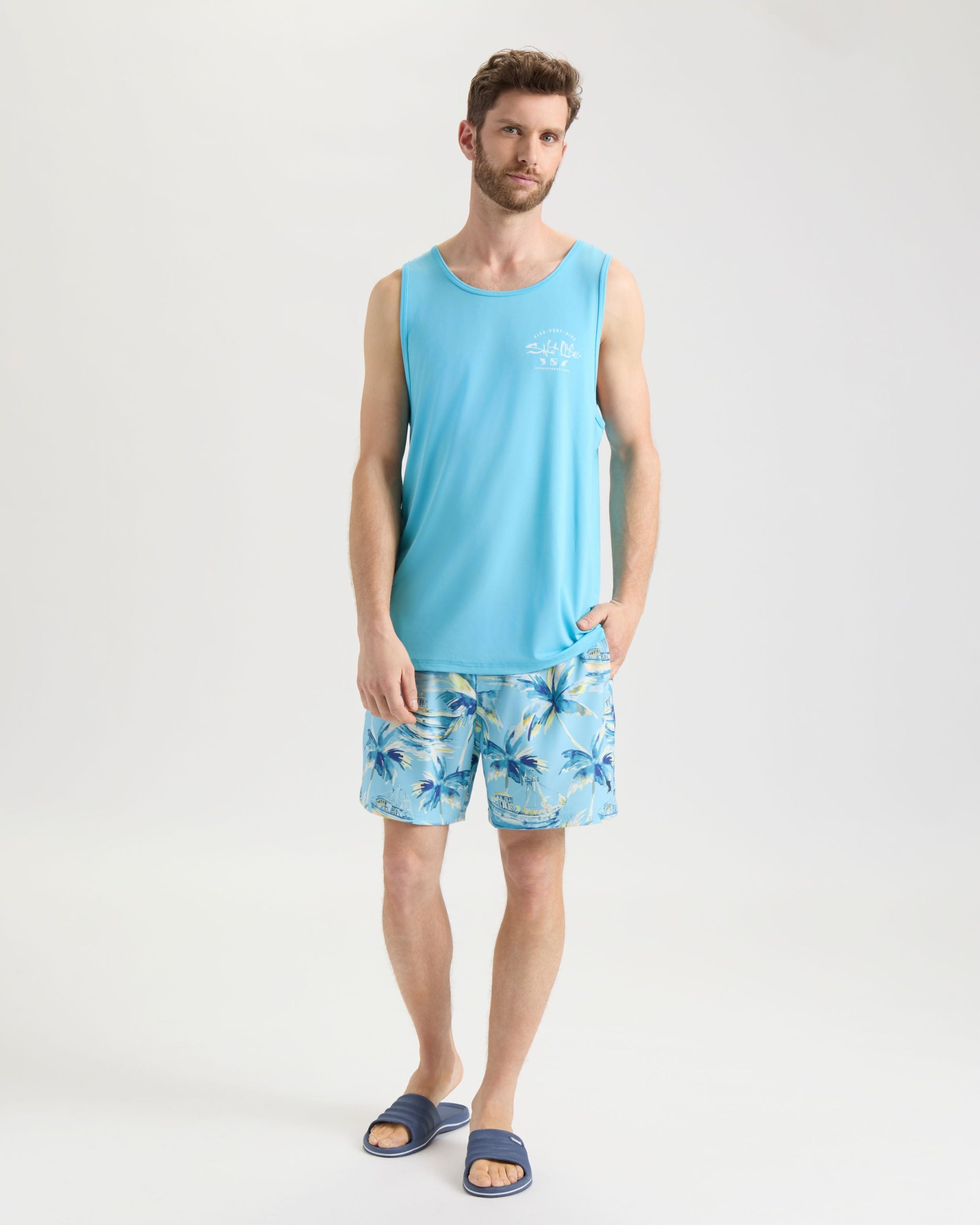 Men's Waterman Trifecta SLX Performance Tank Top - Image 6