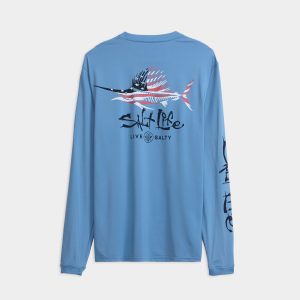 Men's Sailfish N' Bones SLX Performance Long Sleeve Shirt