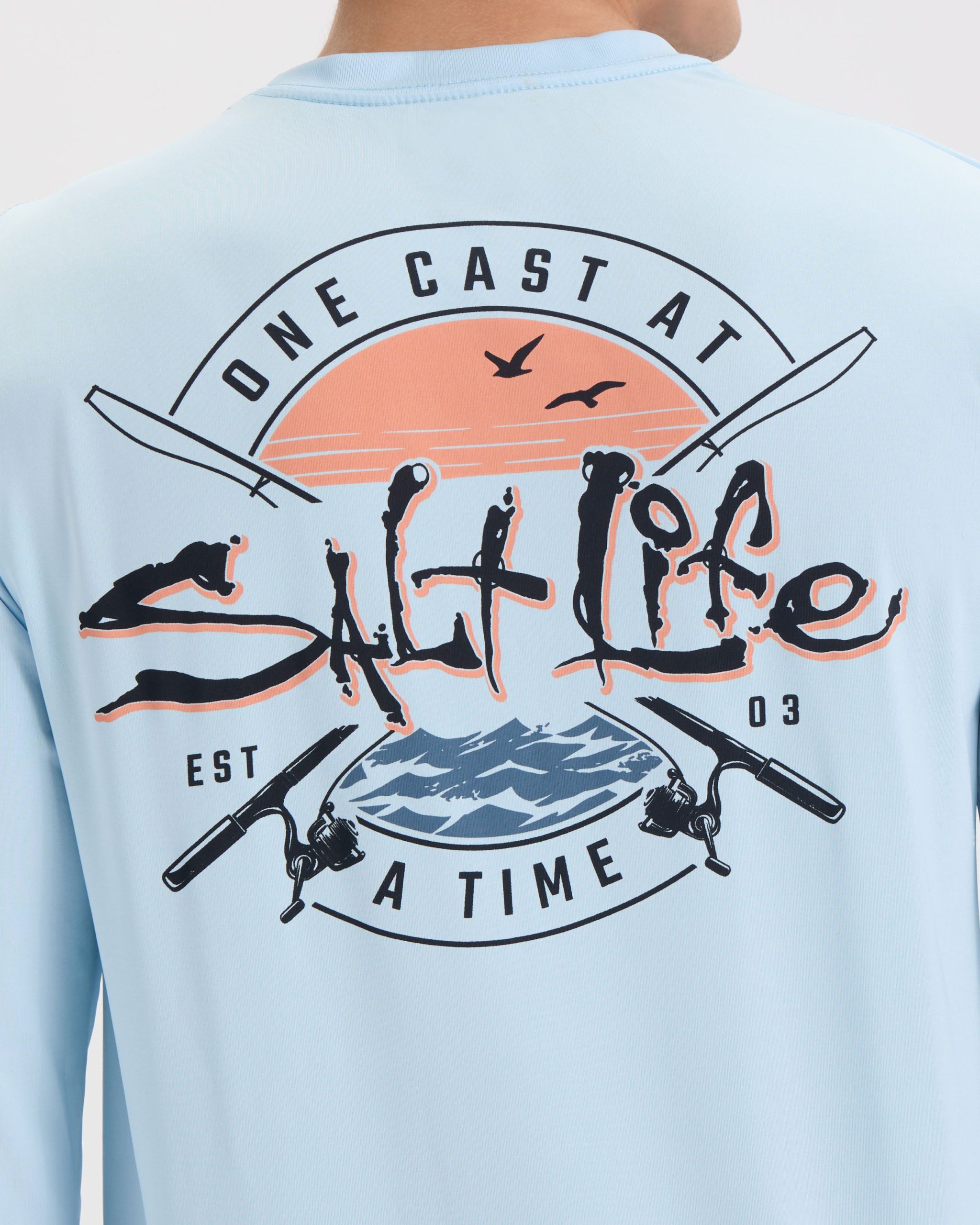 One Cast At a Time SLX Performance Long Sleeve Shirt - Image 6