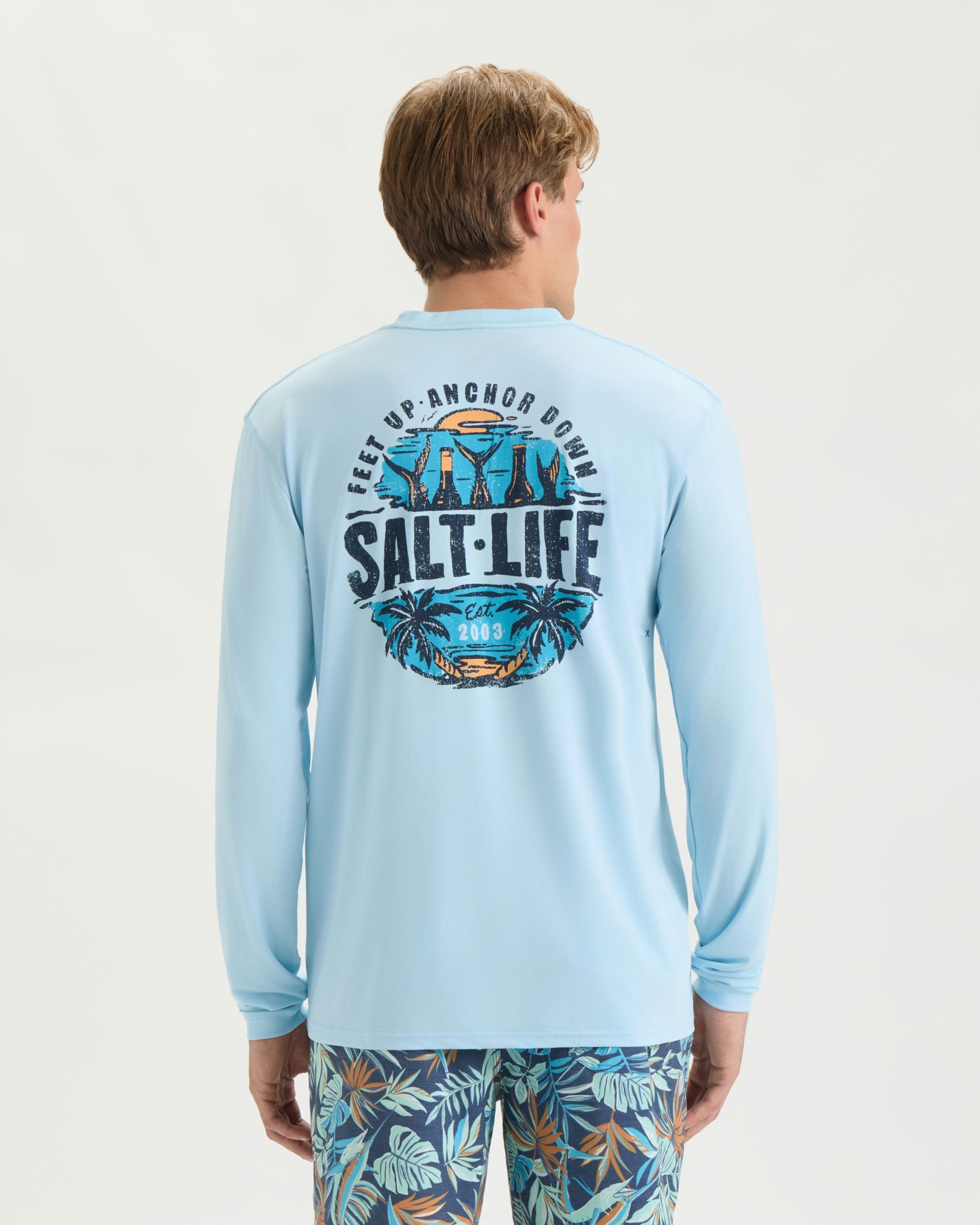 Men's Weekend Forecast SLX Performance Long Sleeve Shirt - Image 4