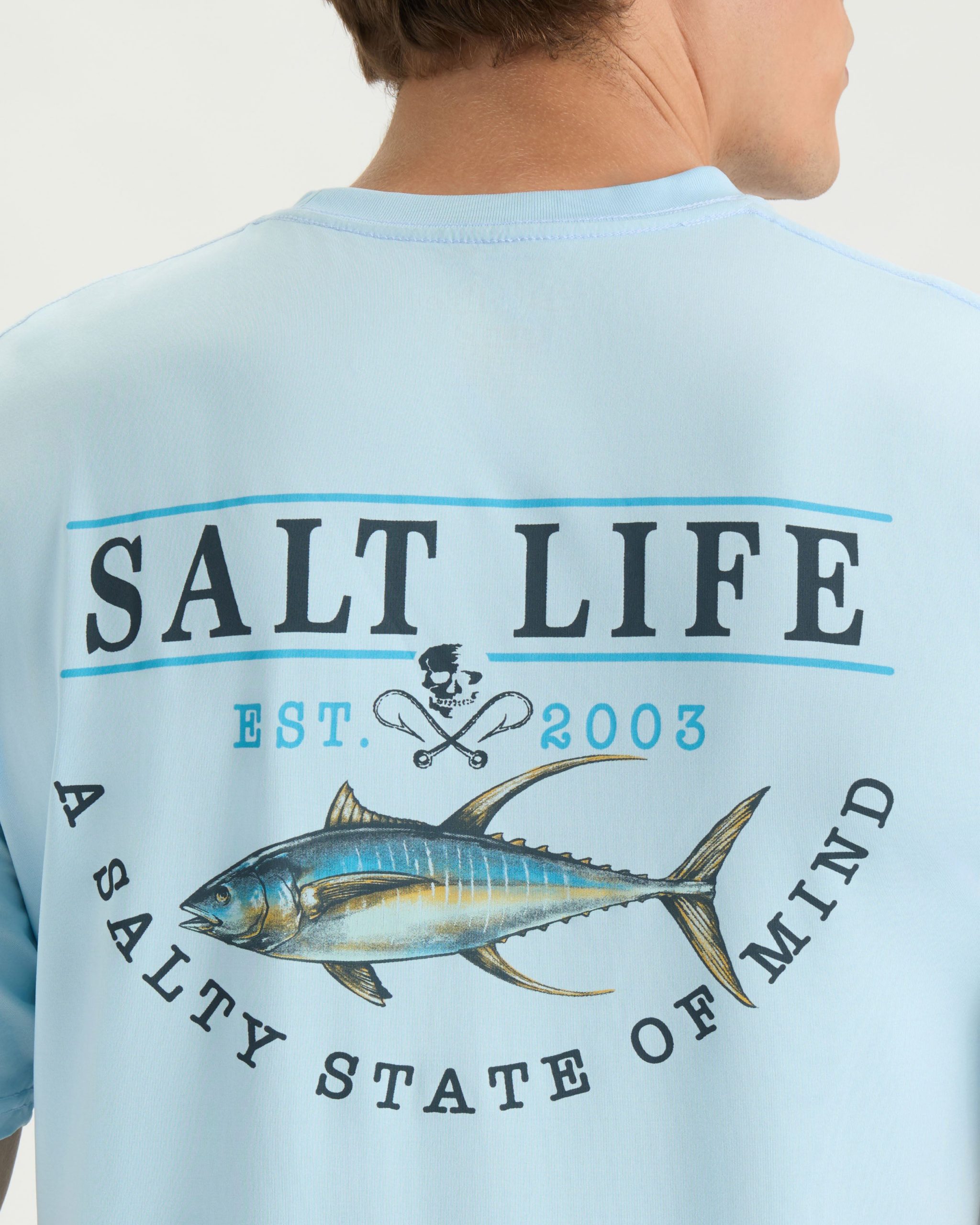 Men's Yellow Fin Catch SLX Performance Short Sleeve Tee - Image 4