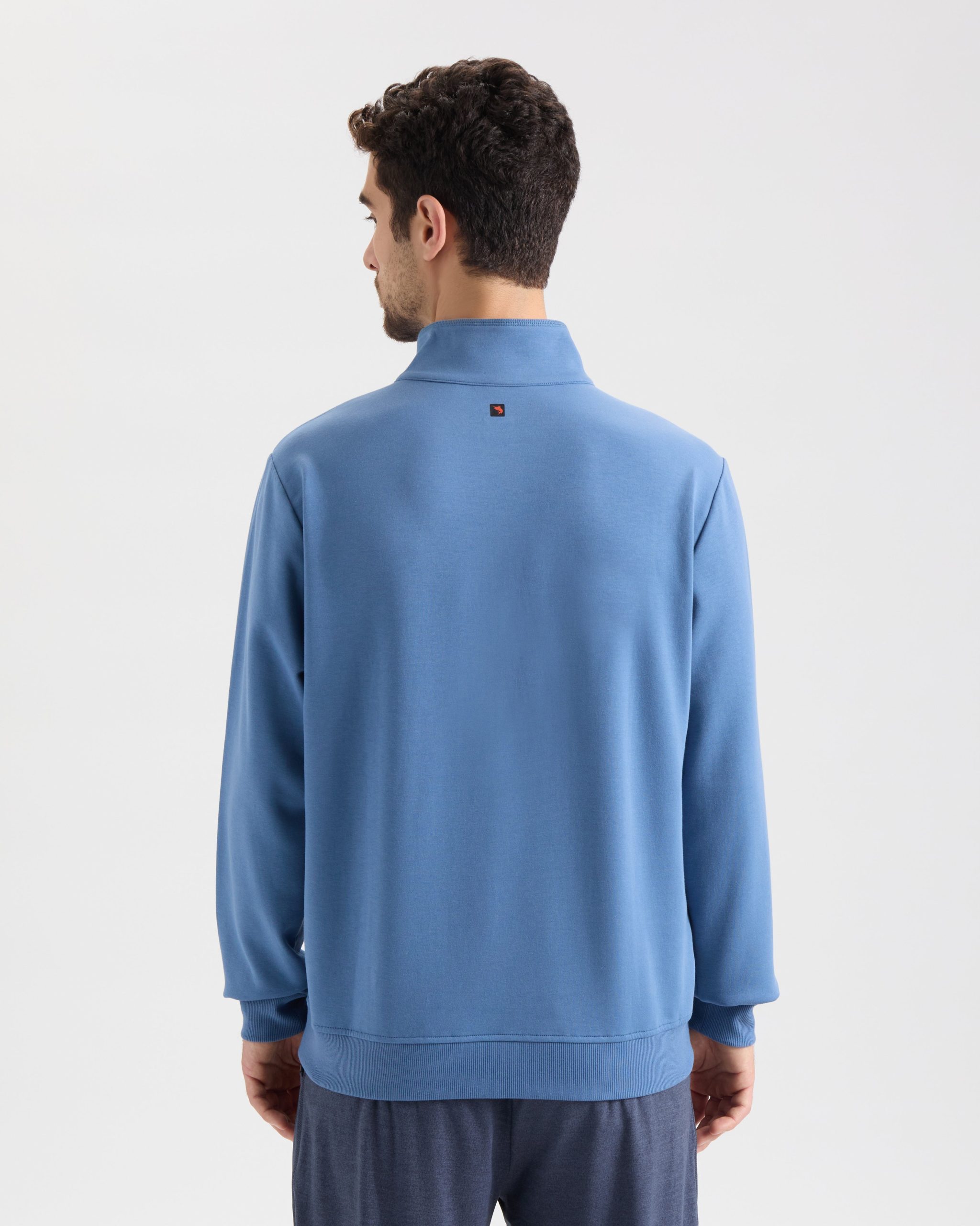 Men's Dorsal Performance Scuba Mock Neck Pullover - Image 4