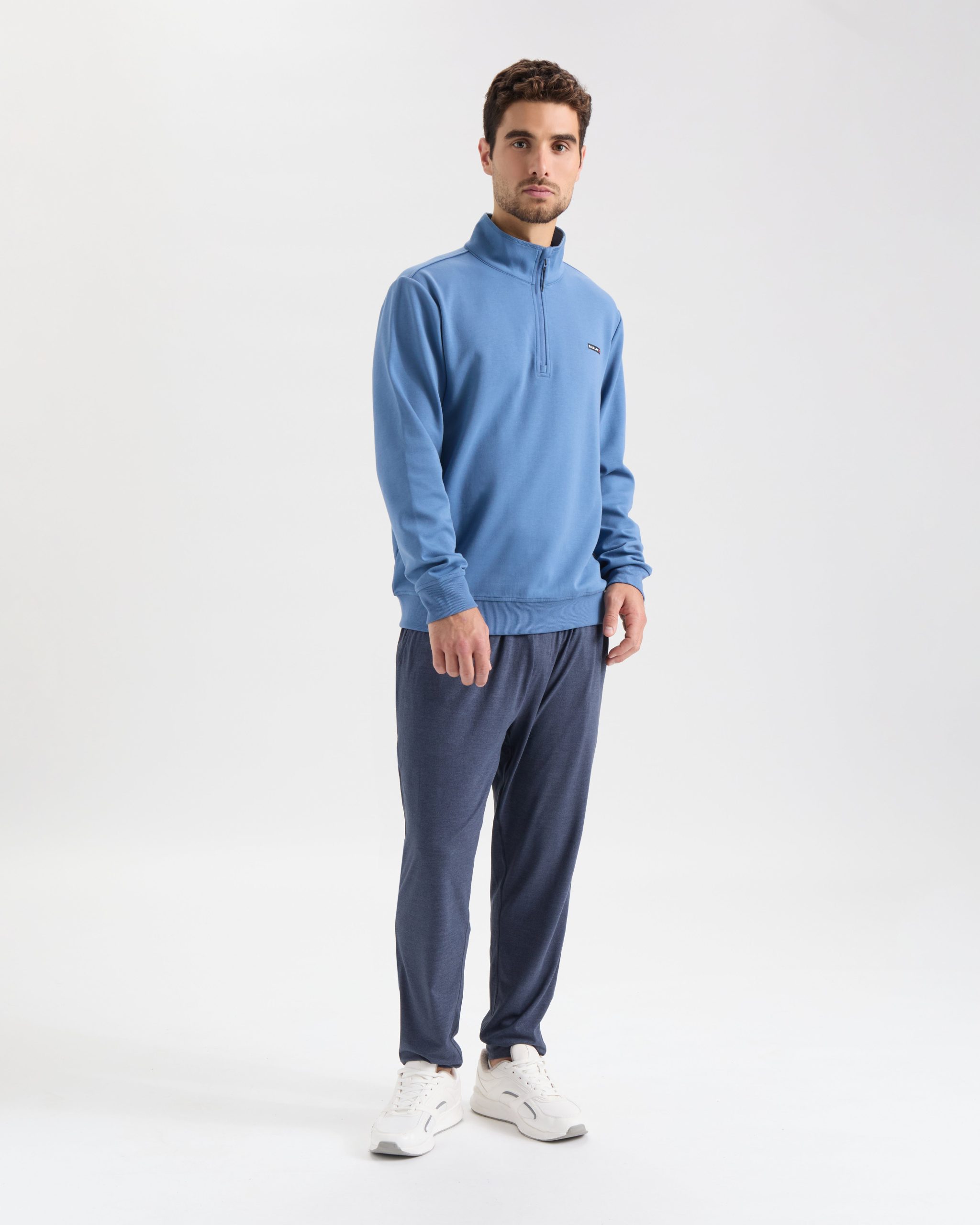 Men's Dorsal Performance Scuba Mock Neck Pullover - Image 6