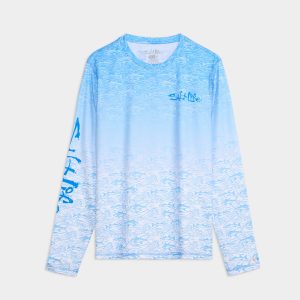 Men's Current and Catch Fade 2.0 Perforated SLX Performance Tee