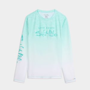 Men's Current and Catch Fade Perforated SLX Performance Tee