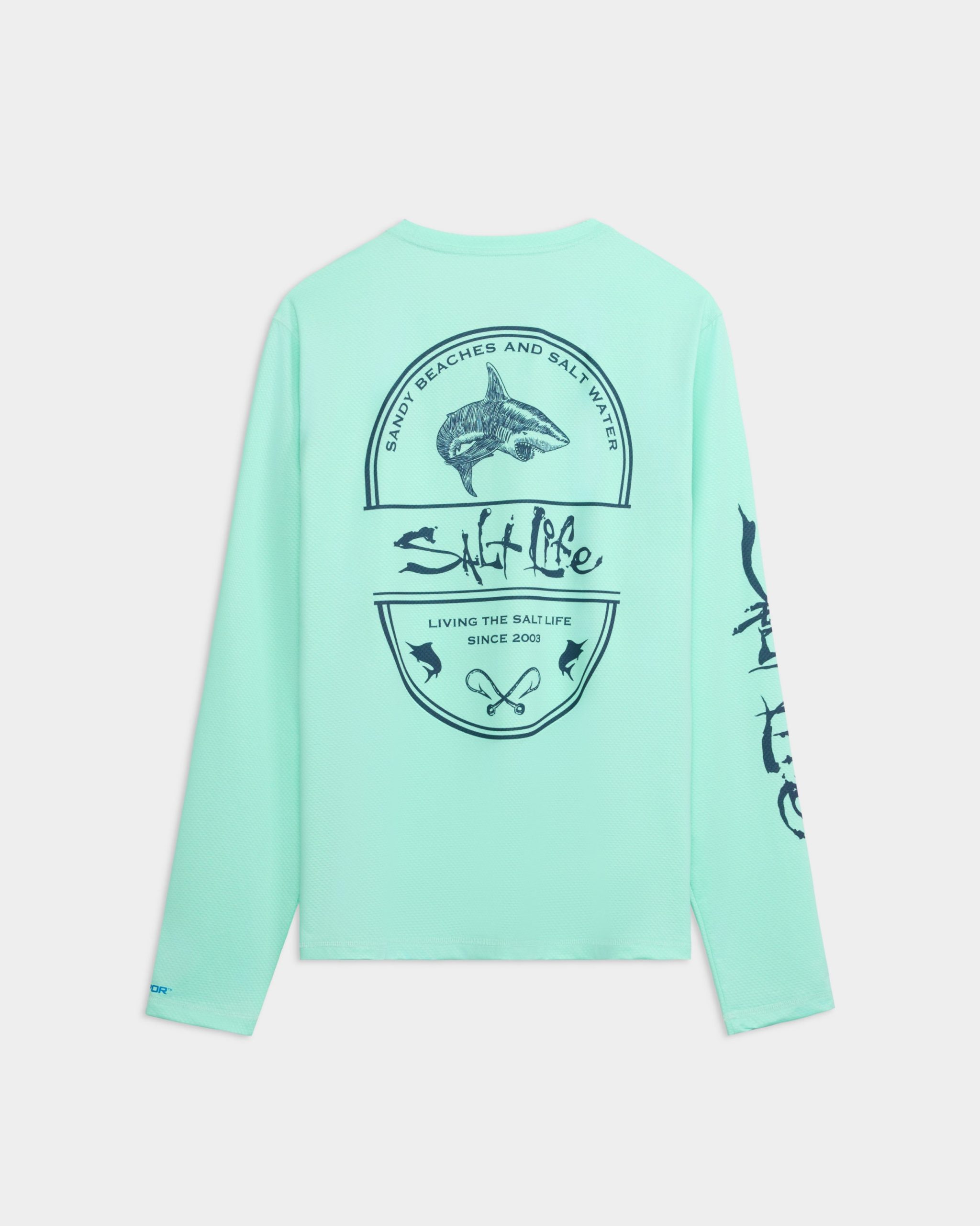 Men's Salt Water Perforated SLX Performance Tee