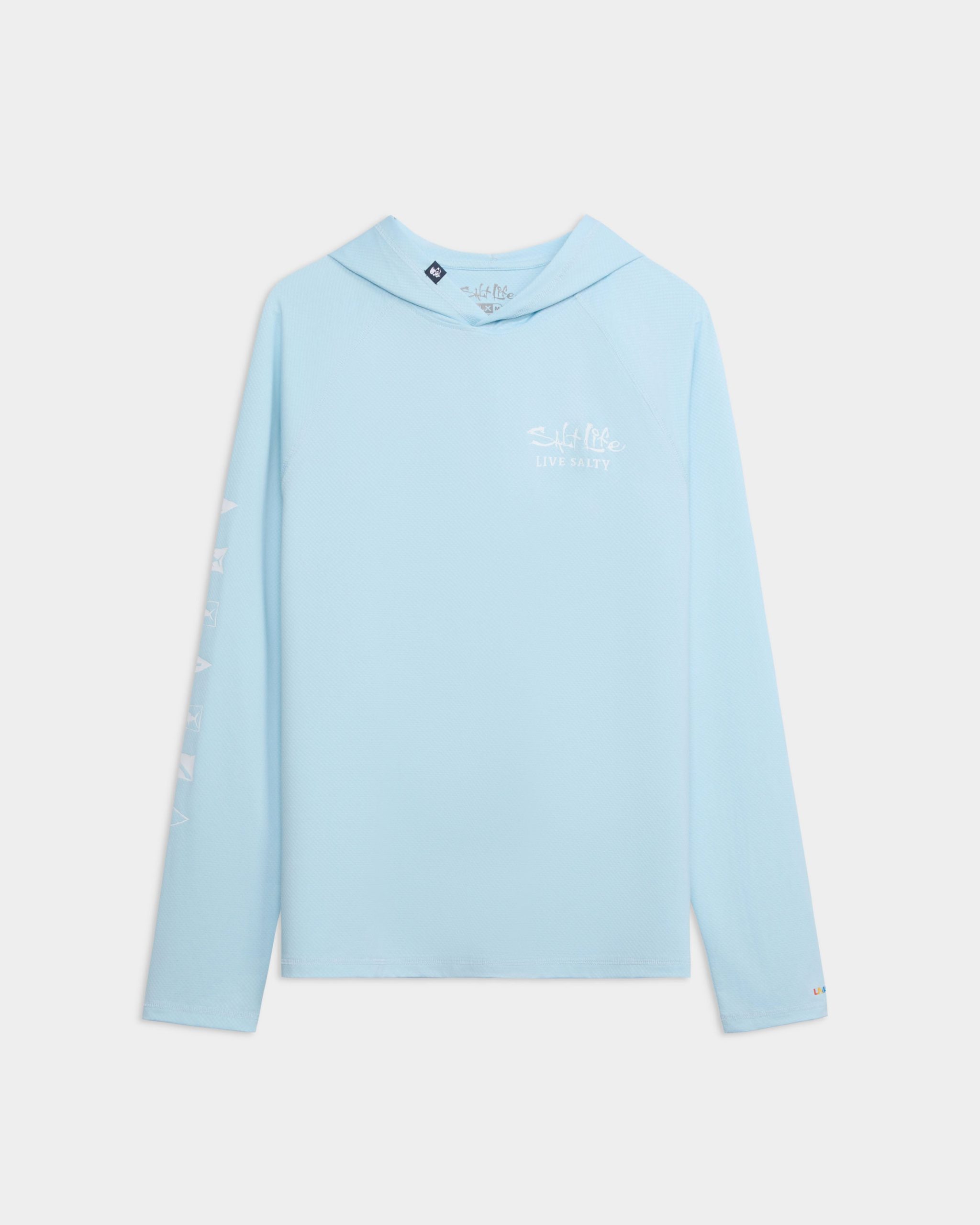 Men's Ocean Kin 2.0 Perforated SLX Performance Hoodie - Image 2