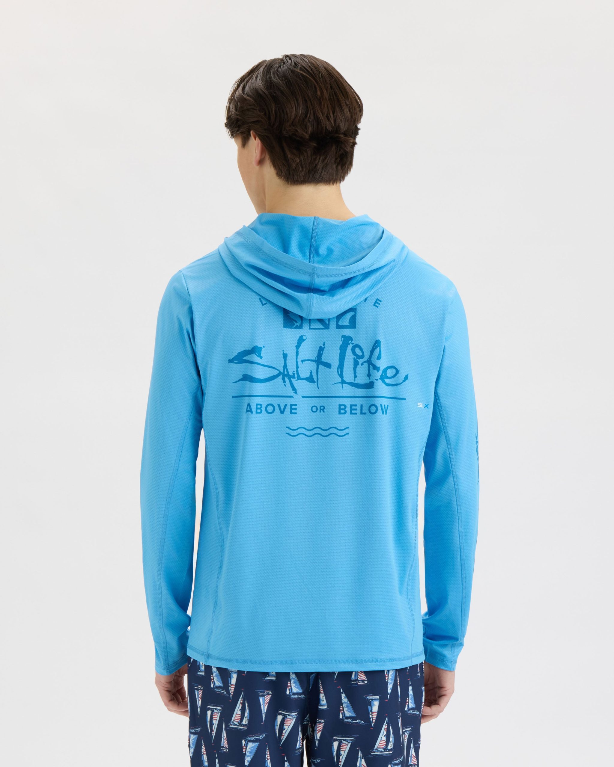 Men's Upwell 2.0 Perforated SLX Performance Hoodie - Image 4