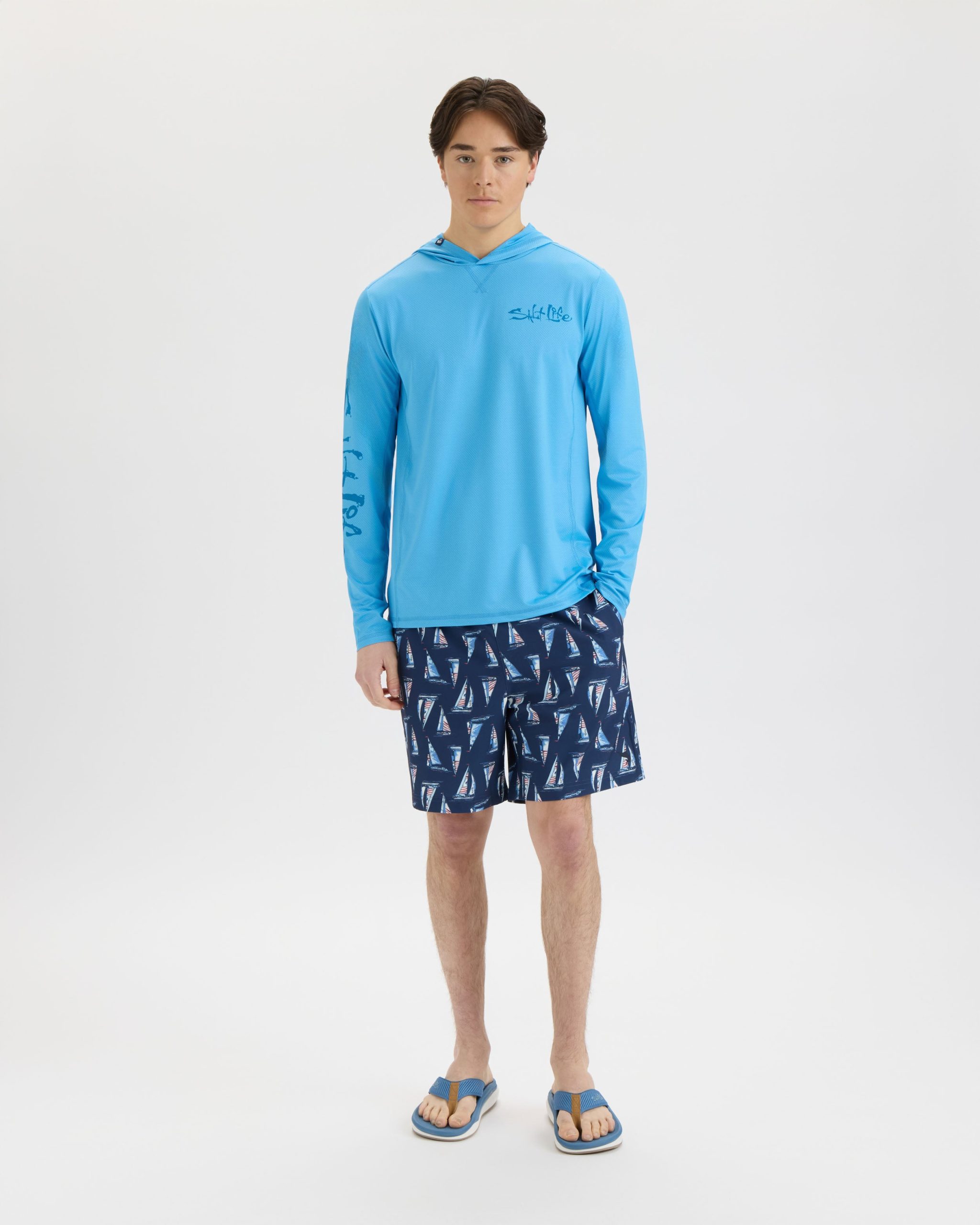 Men's Upwell 2.0 Perforated SLX Performance Hoodie - Image 6