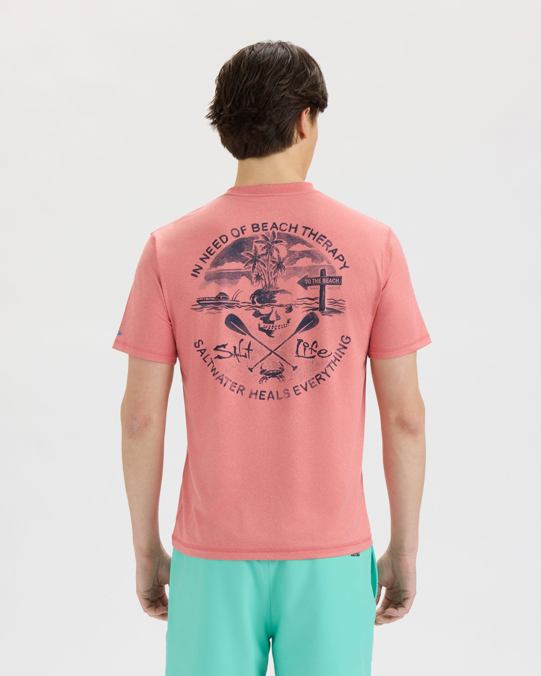 Men's Beach Therapy SLX Performance Short Sleeve Tee - Image 4