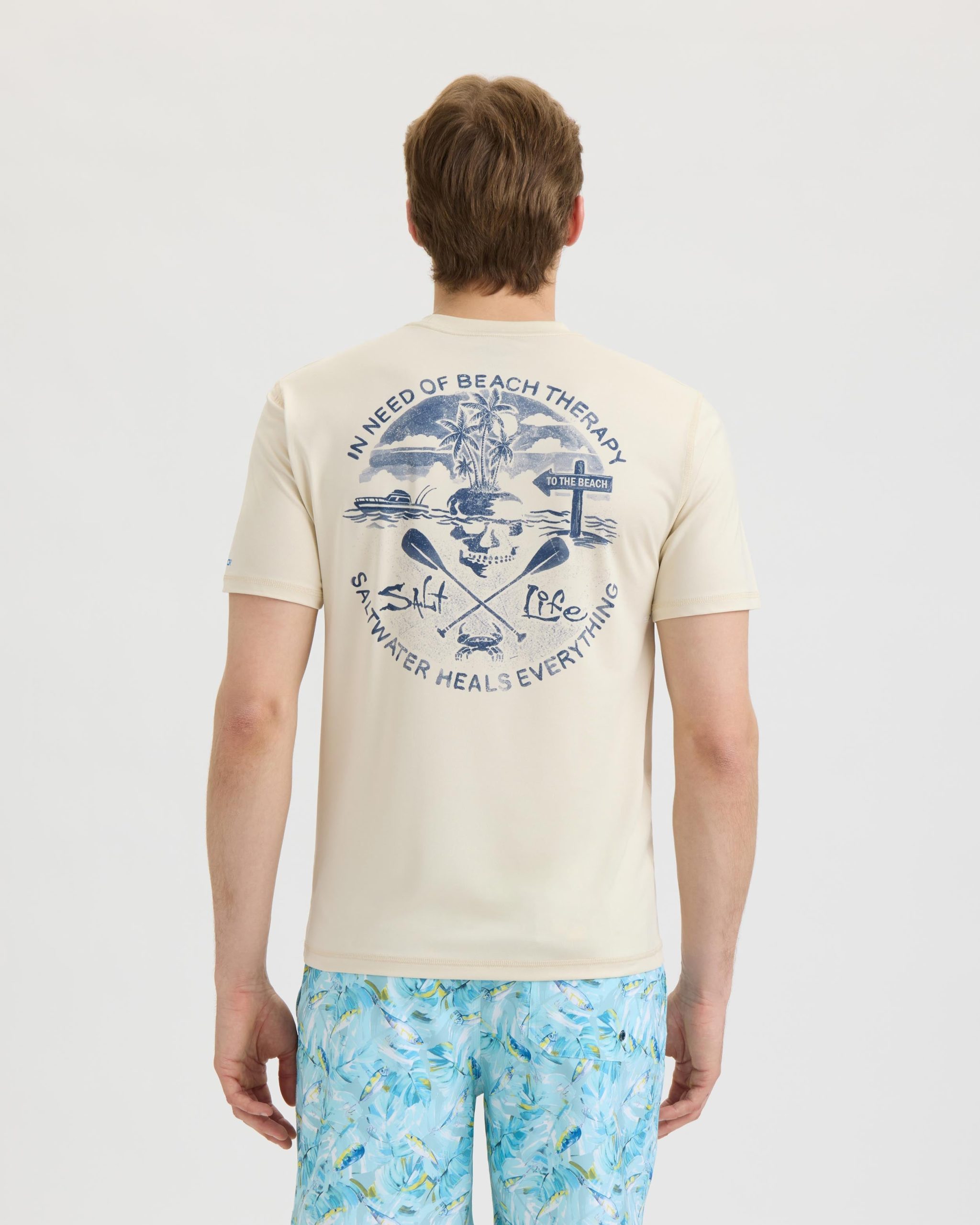 Men's Beach Therapy SLX Performance Short Sleeve Tee - Image 4