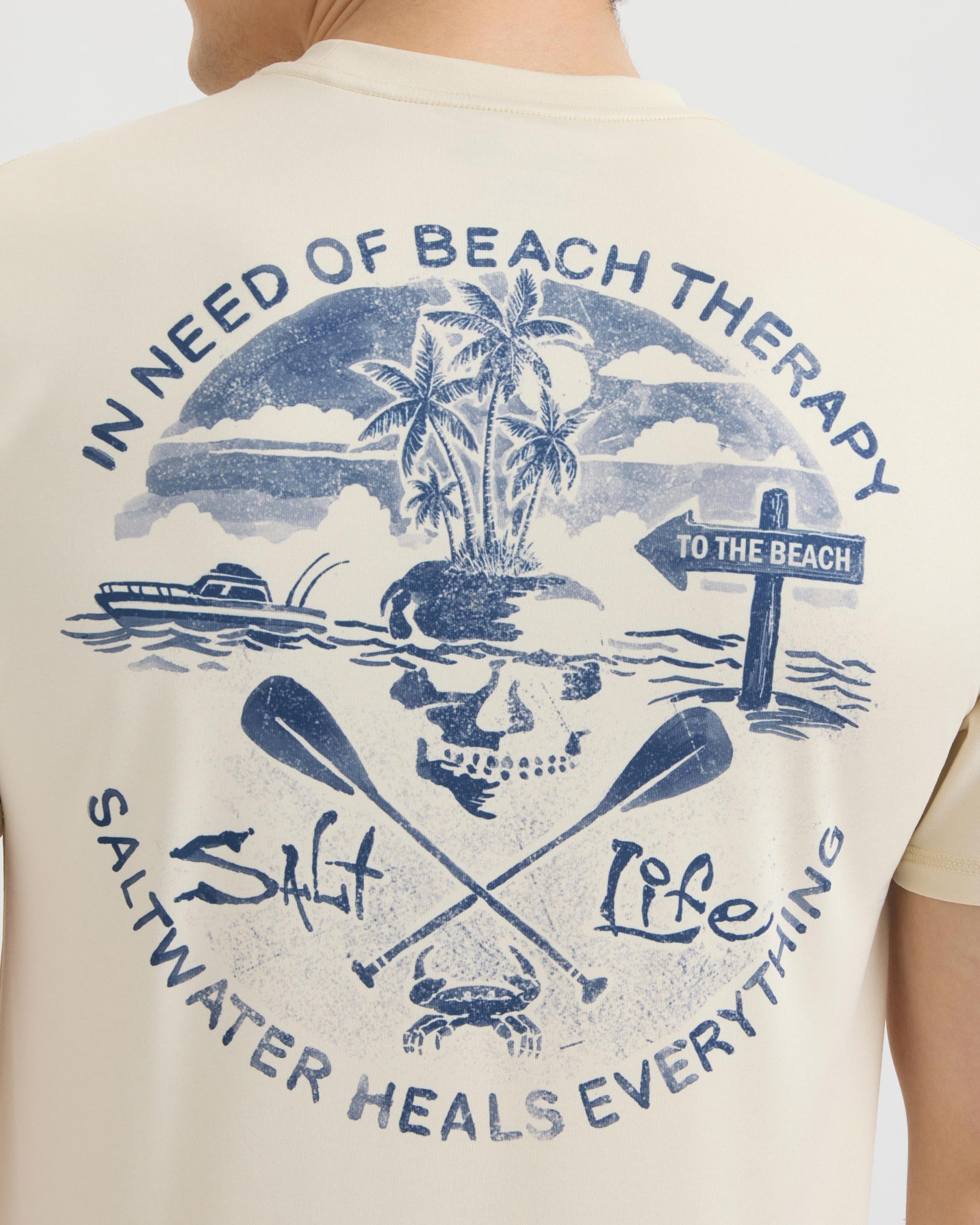 Men's Beach Therapy SLX Performance Short Sleeve Tee - Image 5