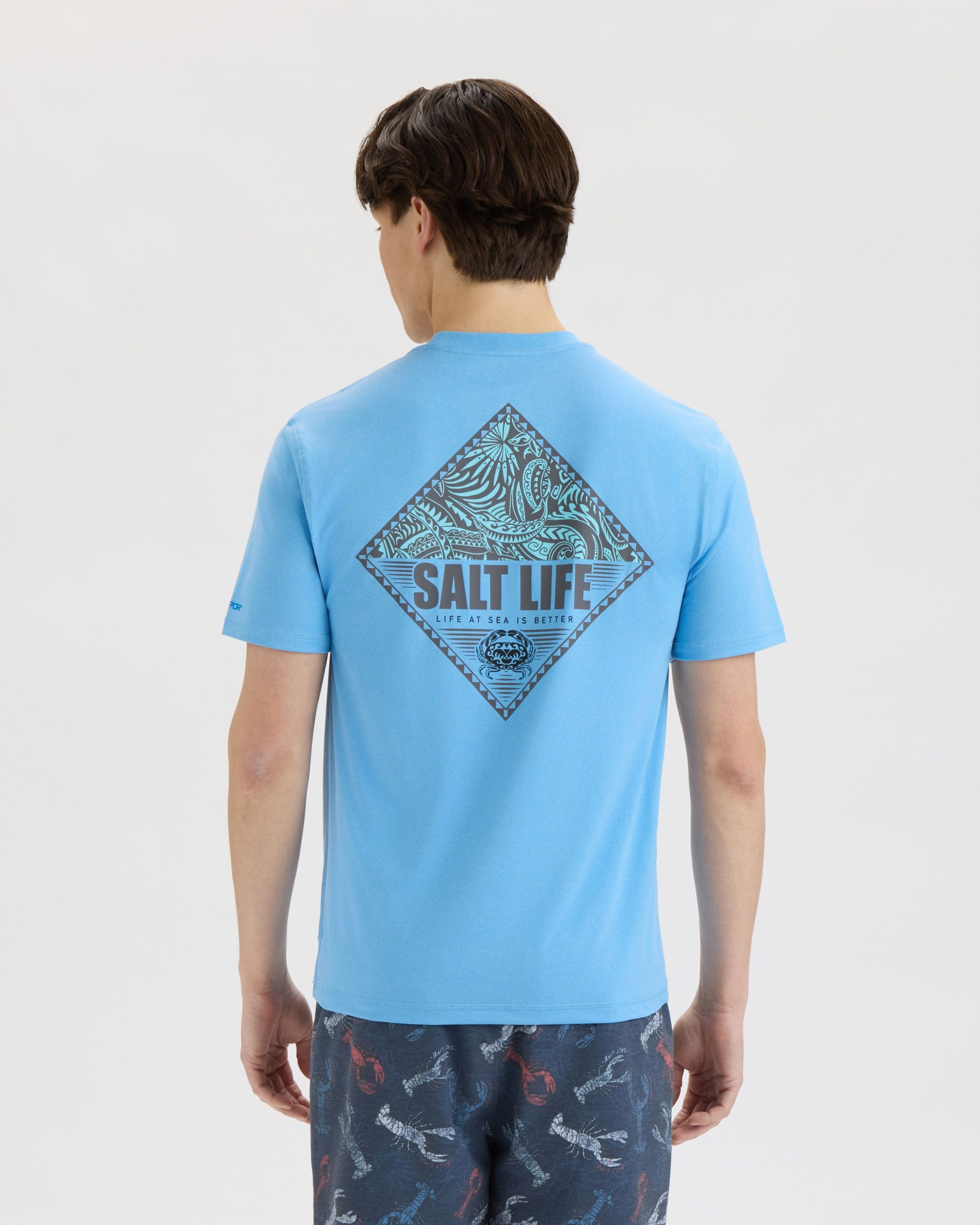 Men's Tribal Salt Badge SLX Performance Short Sleeve Tee - Image 4