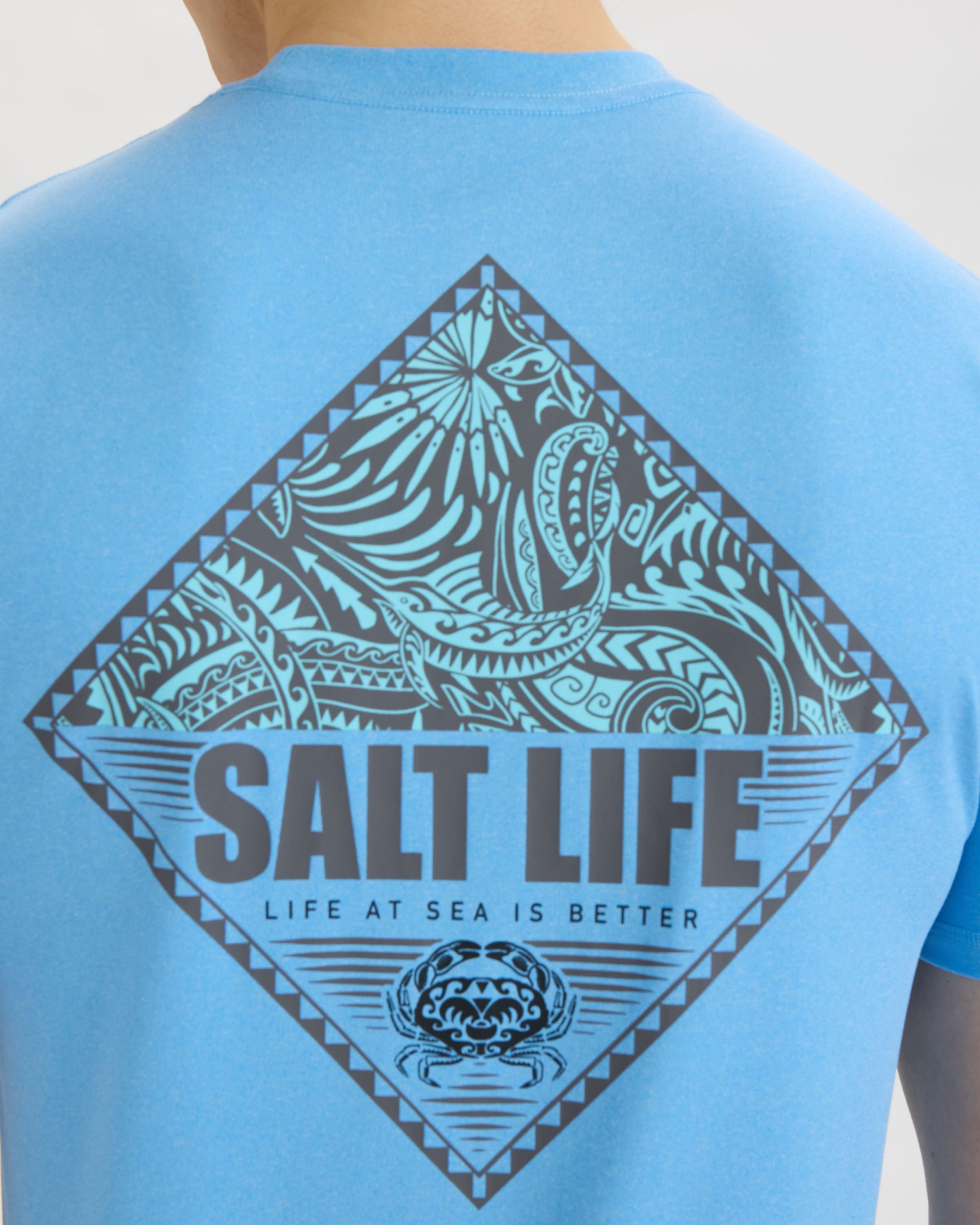 Men's Tribal Salt Badge SLX Performance Short Sleeve Tee - Image 5
