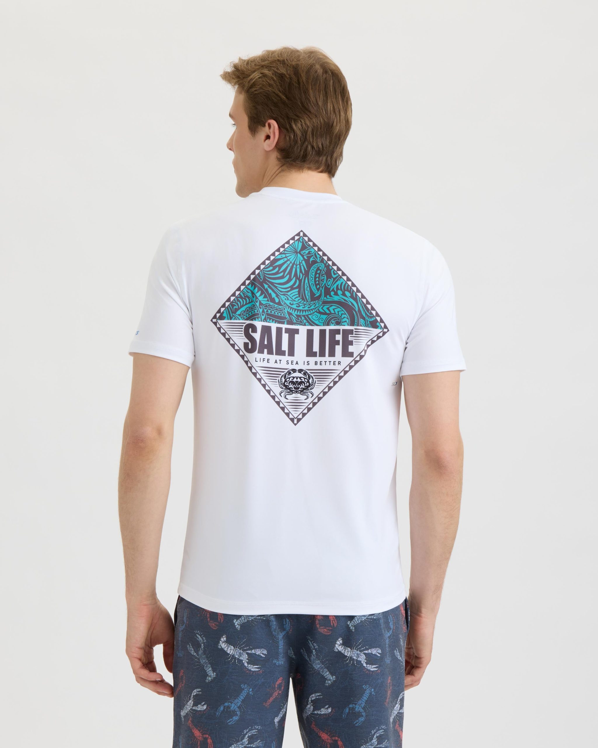 Men's Tribal Salt Badge SLX Performance Short Sleeve Tee - Image 4
