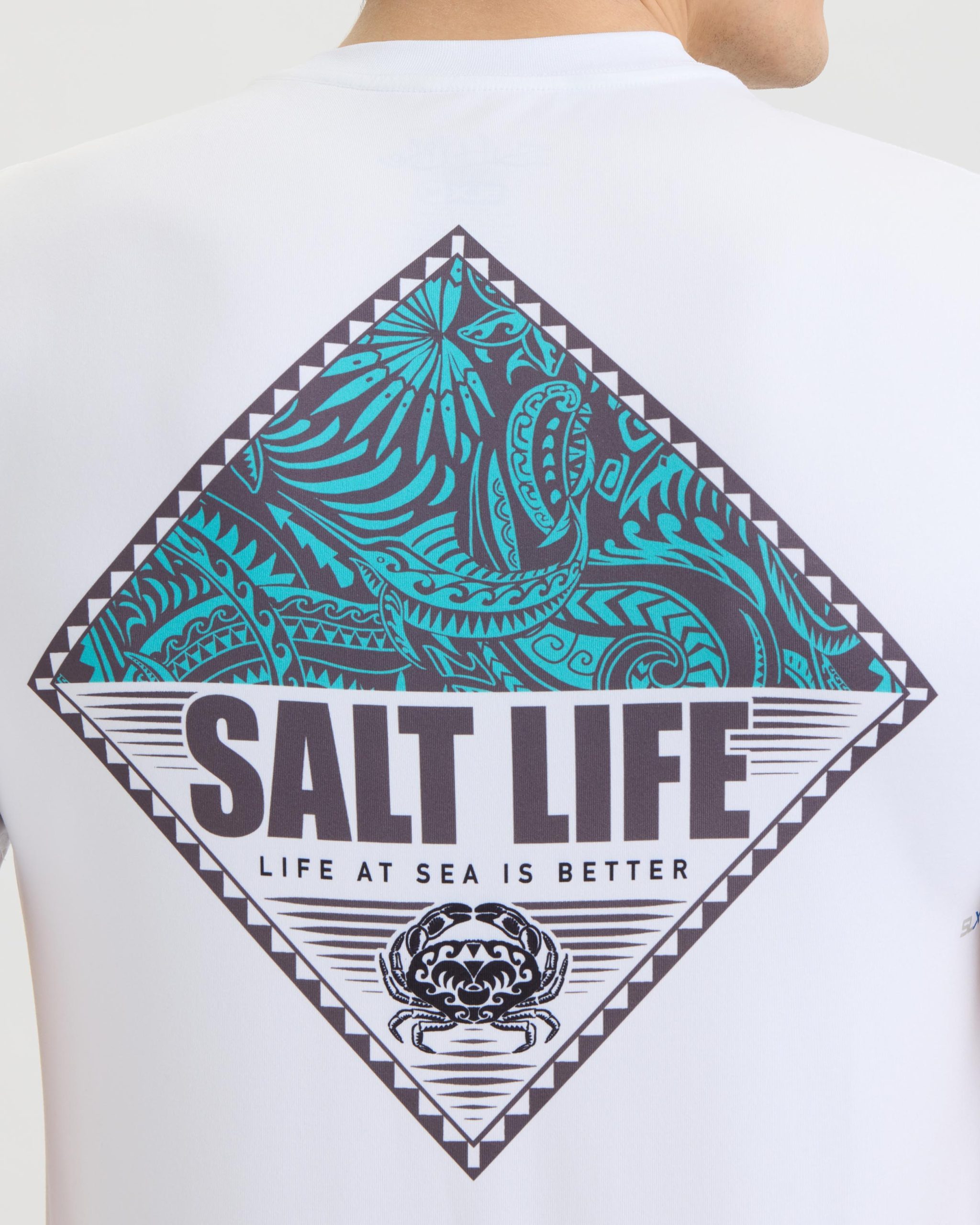 Men's Tribal Salt Badge SLX Performance Short Sleeve Tee - Image 5