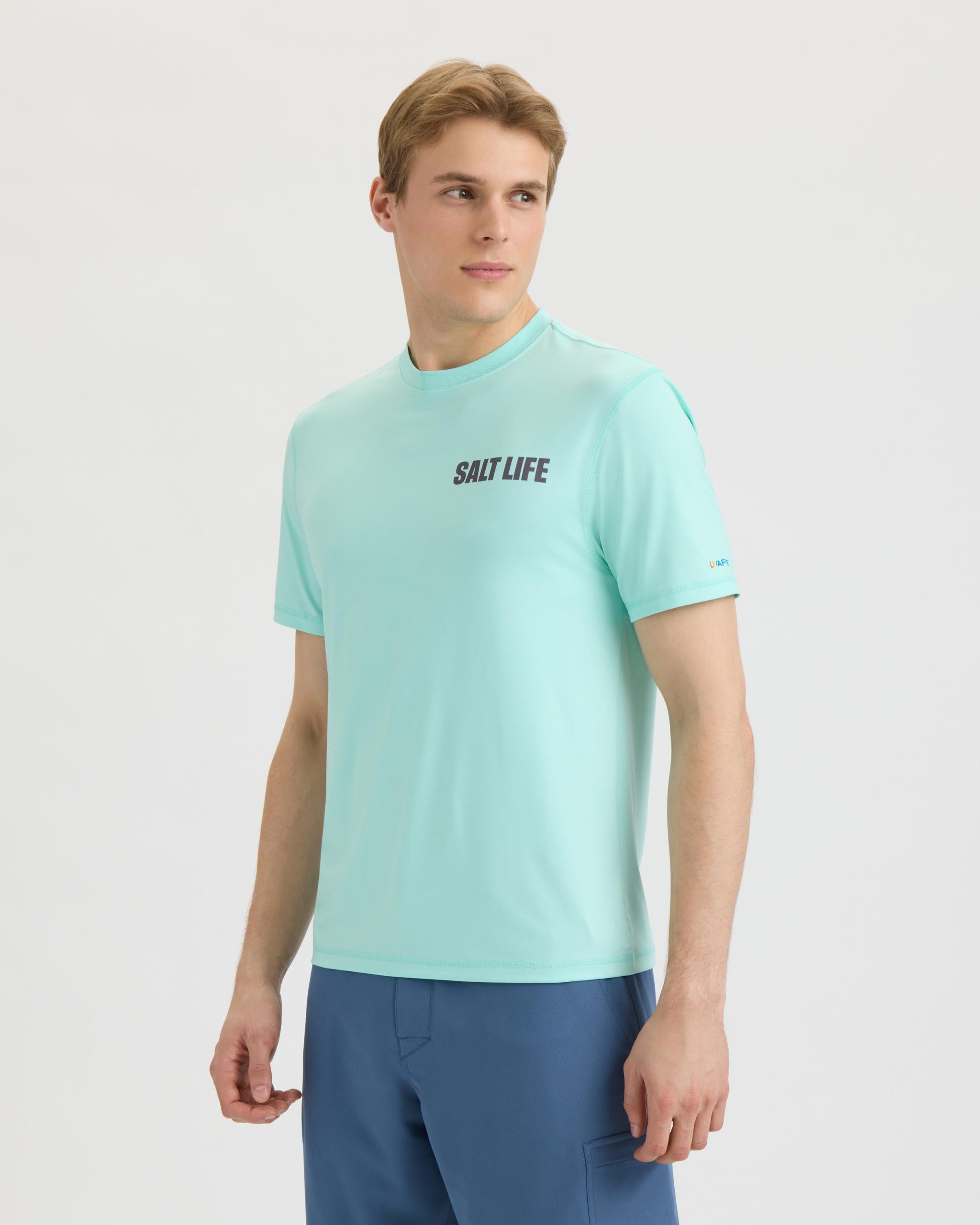 Men's Tribal Salt Badge SLX Performance Short Sleeve Tee - Image 3