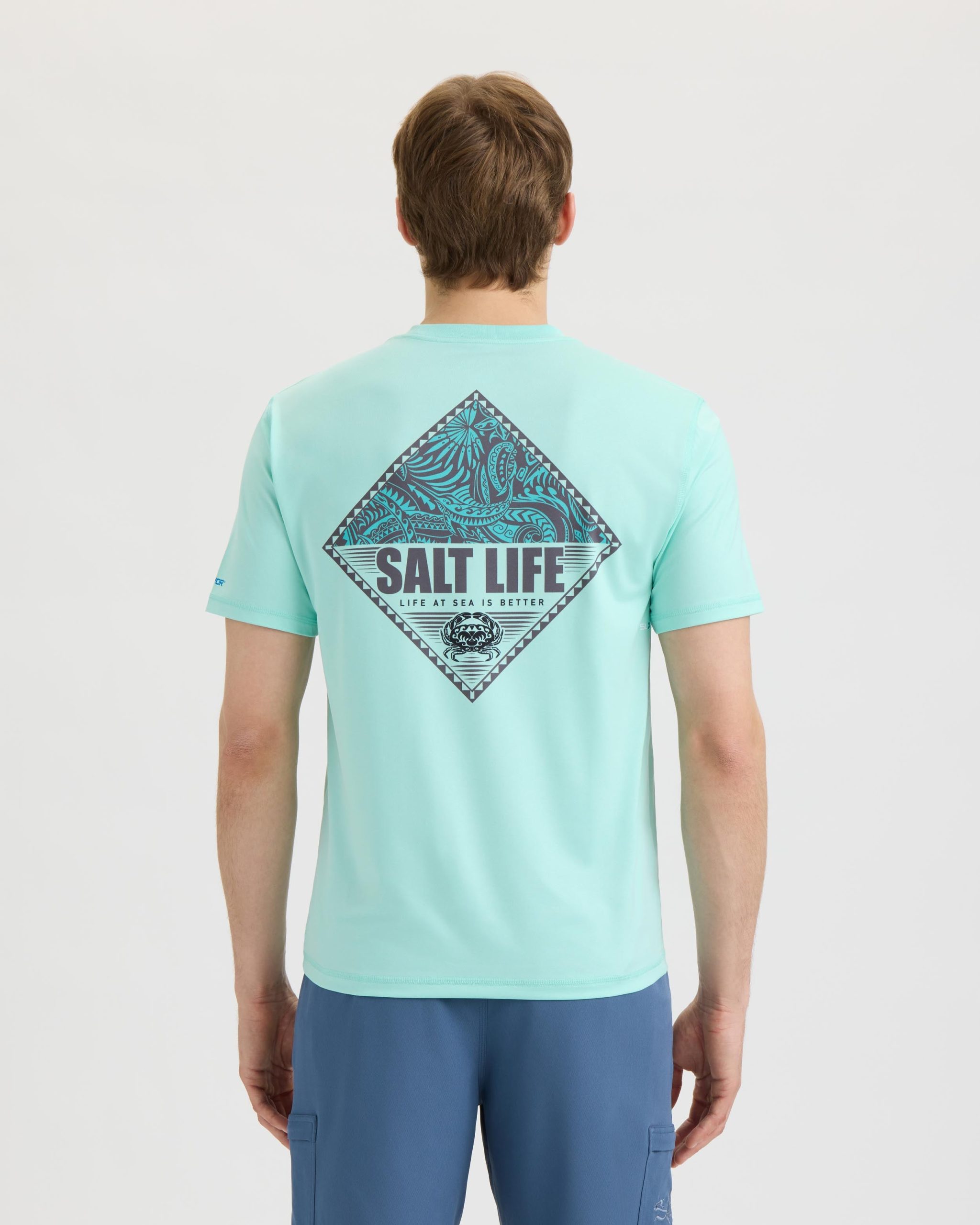 Men's Tribal Salt Badge SLX Performance Short Sleeve Tee - Image 4