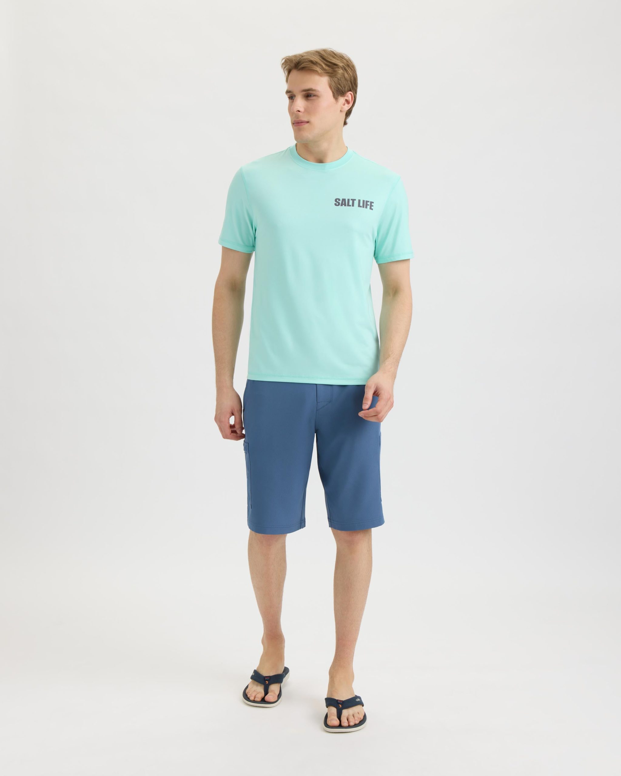 Men's Tribal Salt Badge SLX Performance Short Sleeve Tee - Image 6