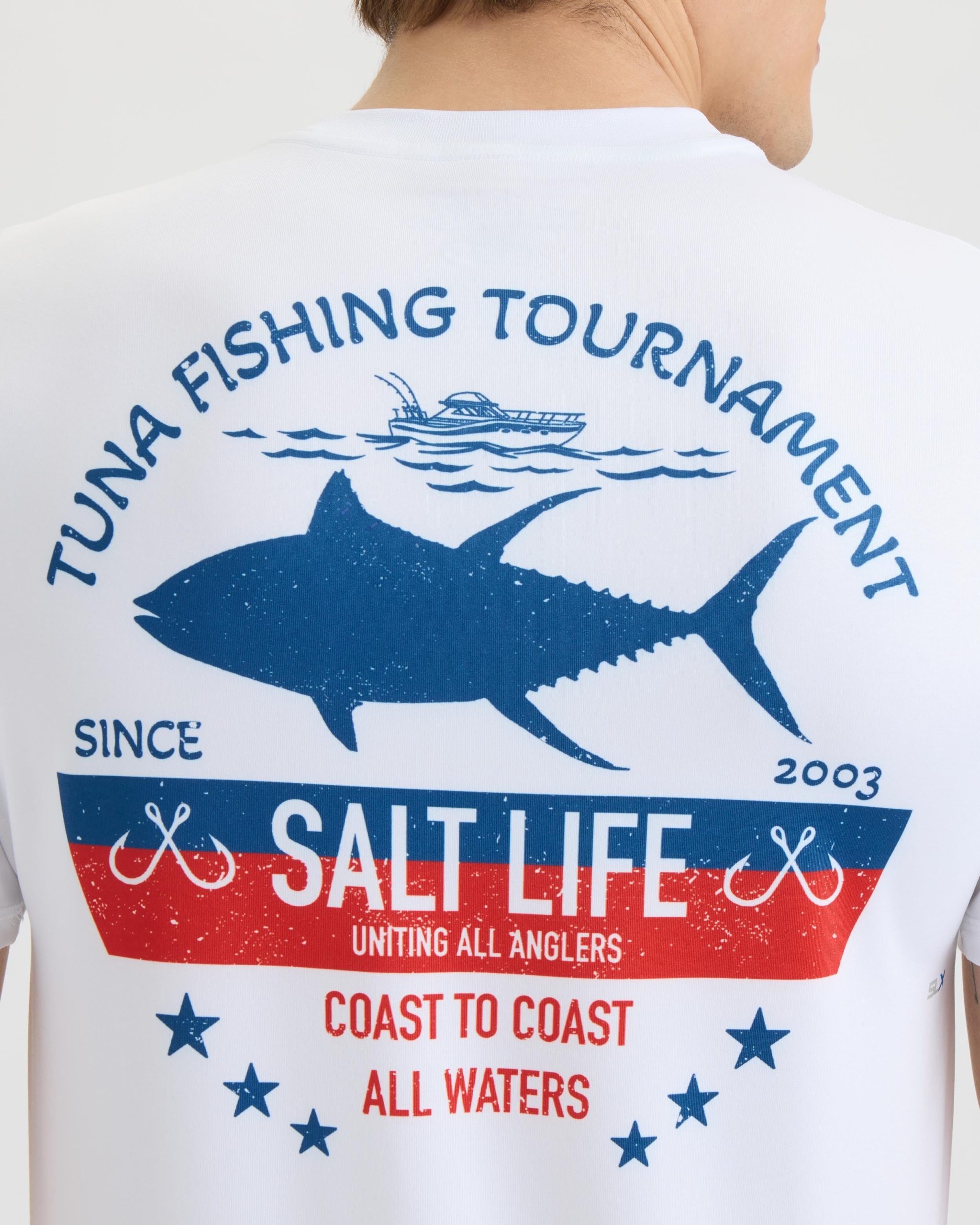 Men's Tuna Tournament SLX Performance Short Sleeve Tee - Image 5