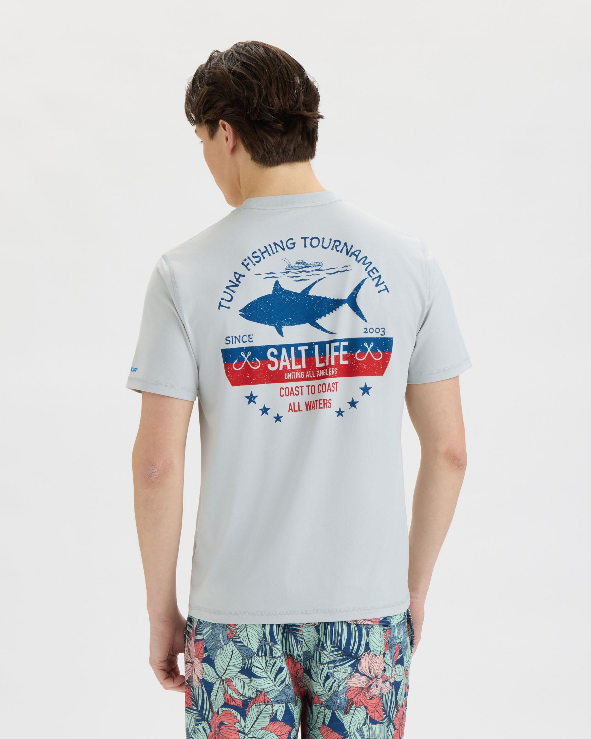 Men's Tuna Tournament SLX Performance Short Sleeve Tee - Image 3