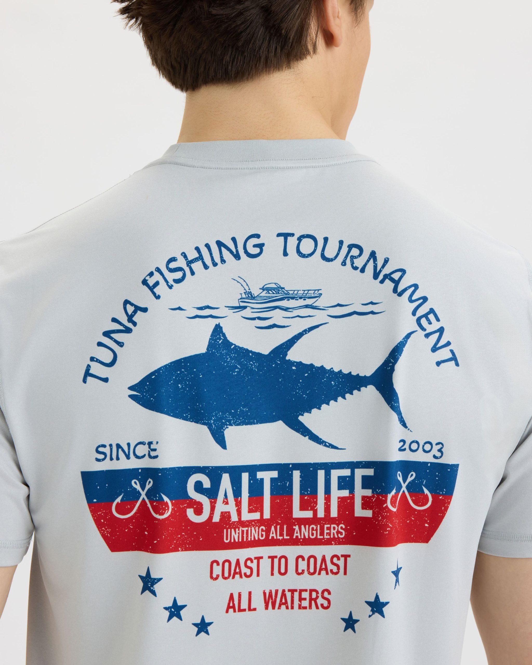 Men's Tuna Tournament SLX Performance Short Sleeve Tee - Image 5